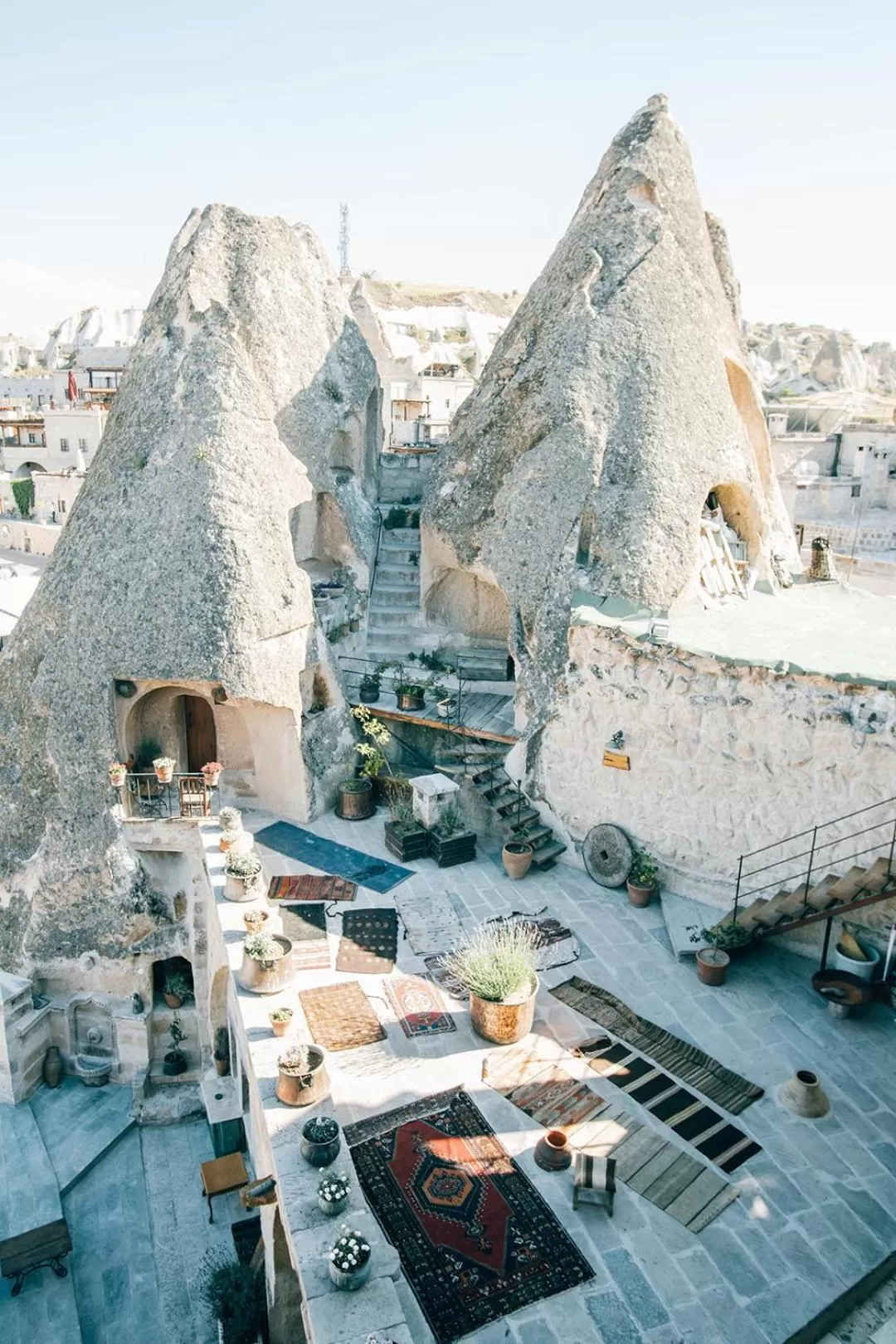 Property building in Kelebek Cave Hotel