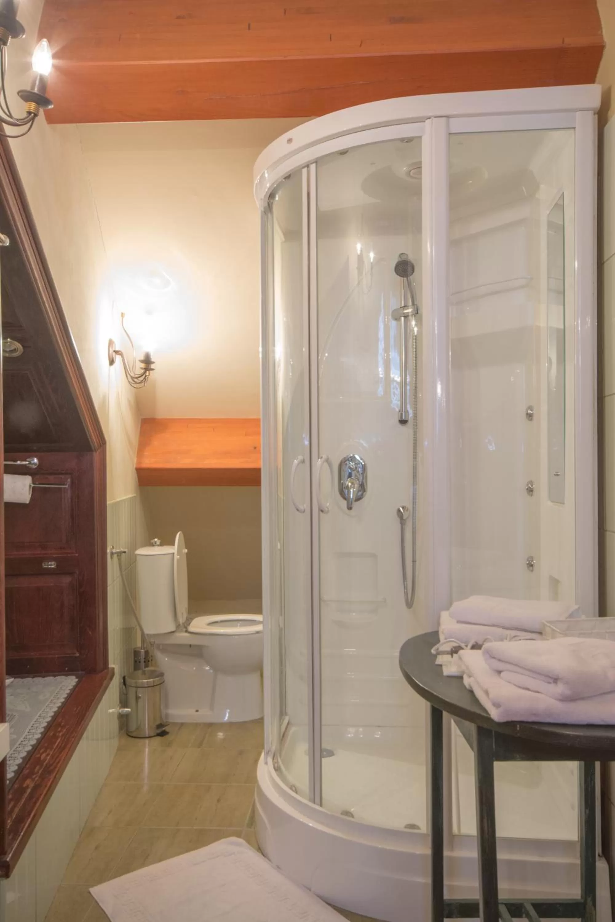 Shower, Bathroom in Hotel Michele