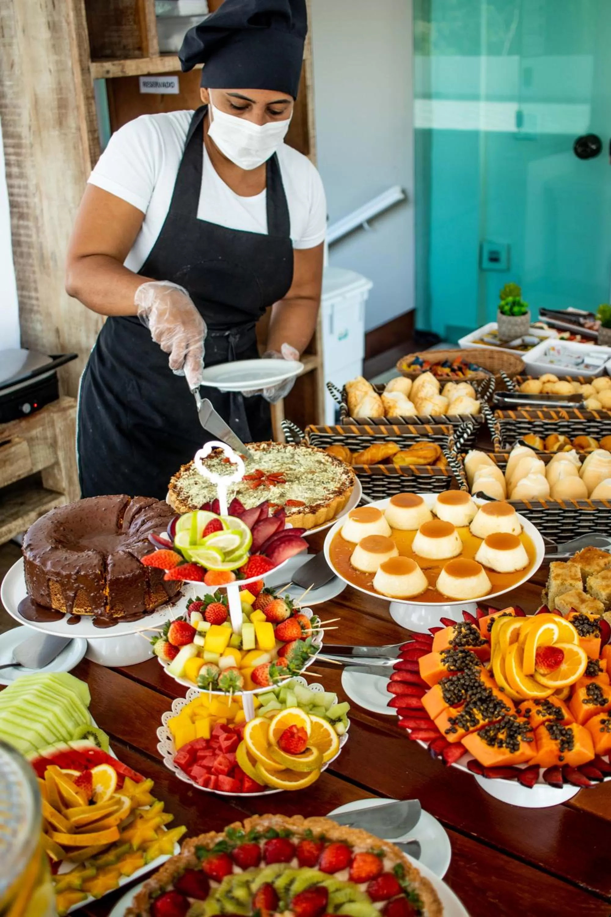 Restaurant/places to eat in Hotel Pousada Brava Club