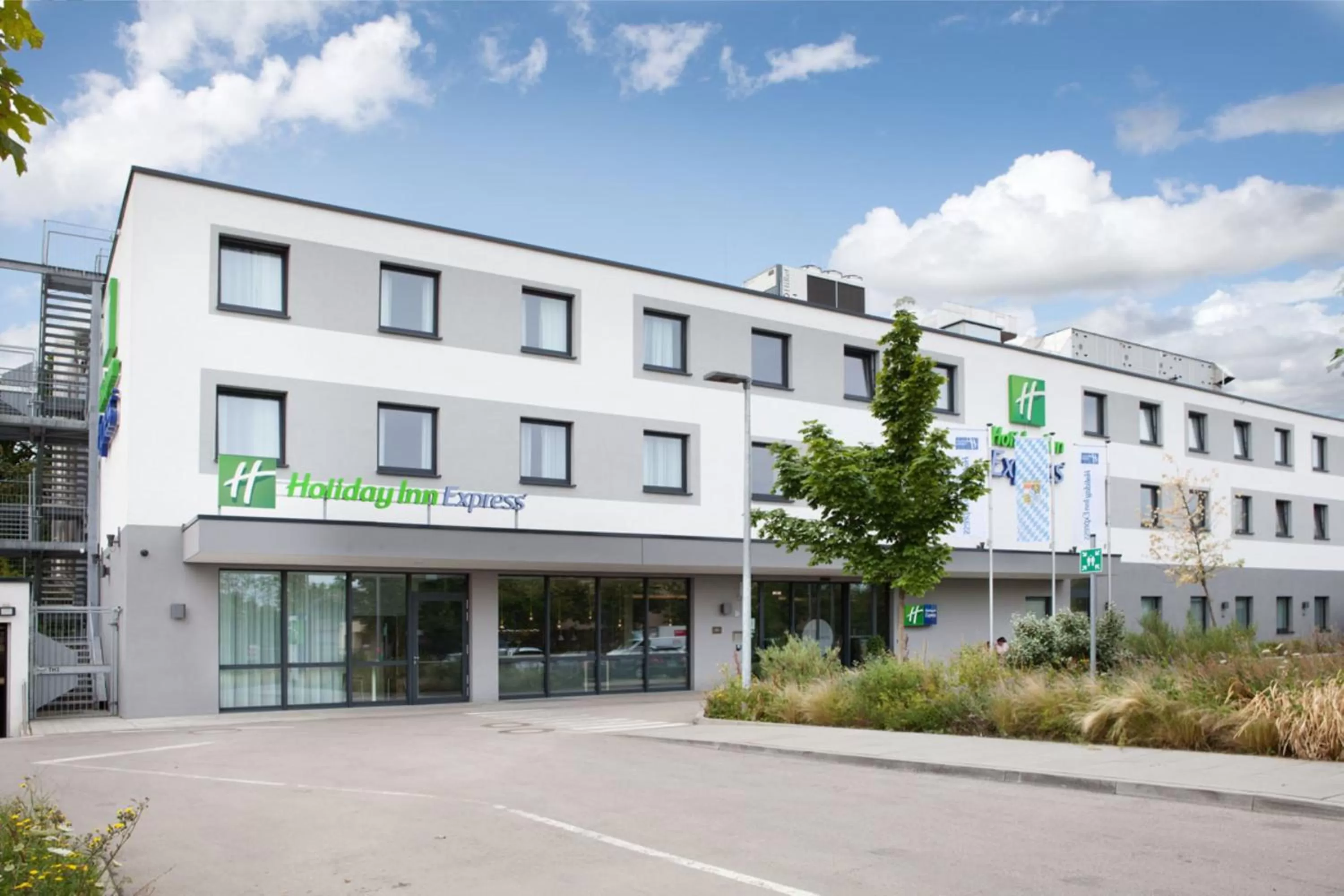 Property building in Holiday Inn Express Munich - Olympiapark by IHG