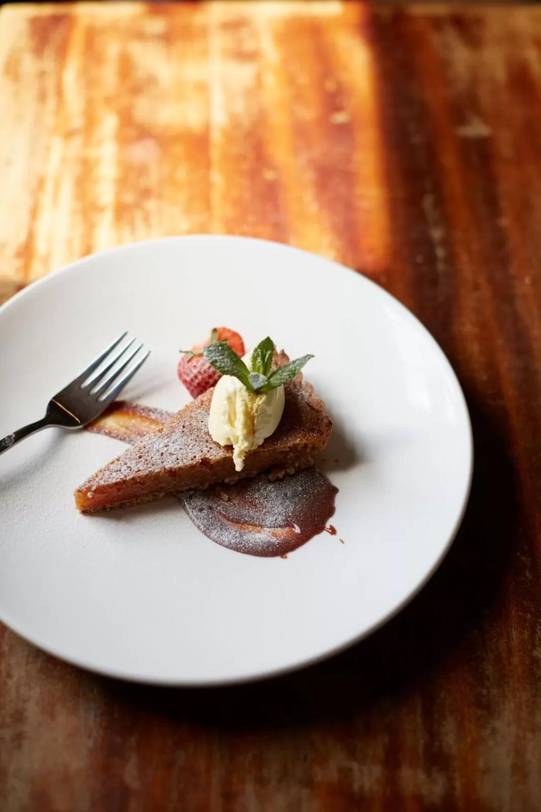 Food close-up in The Pheasant Inn