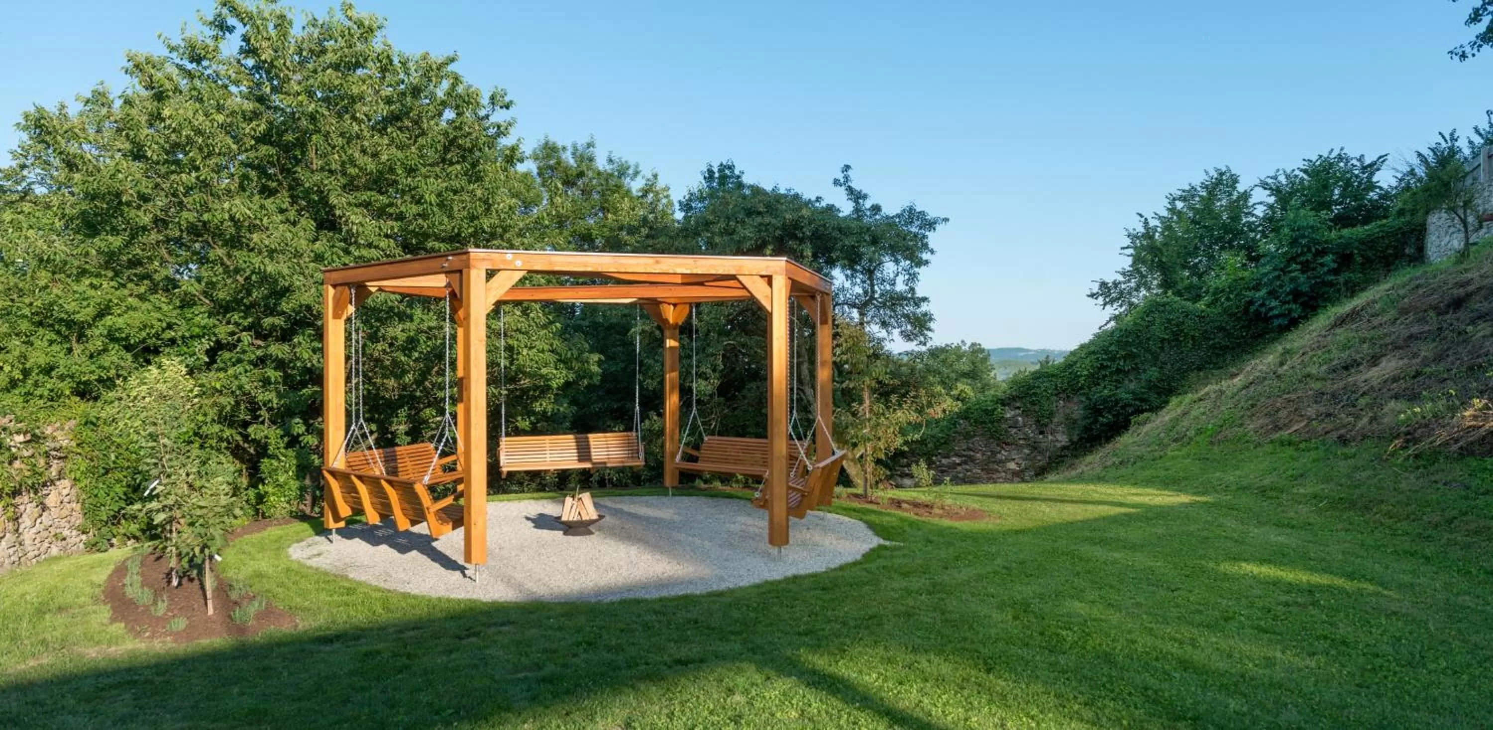 On site in Schloss Seggau