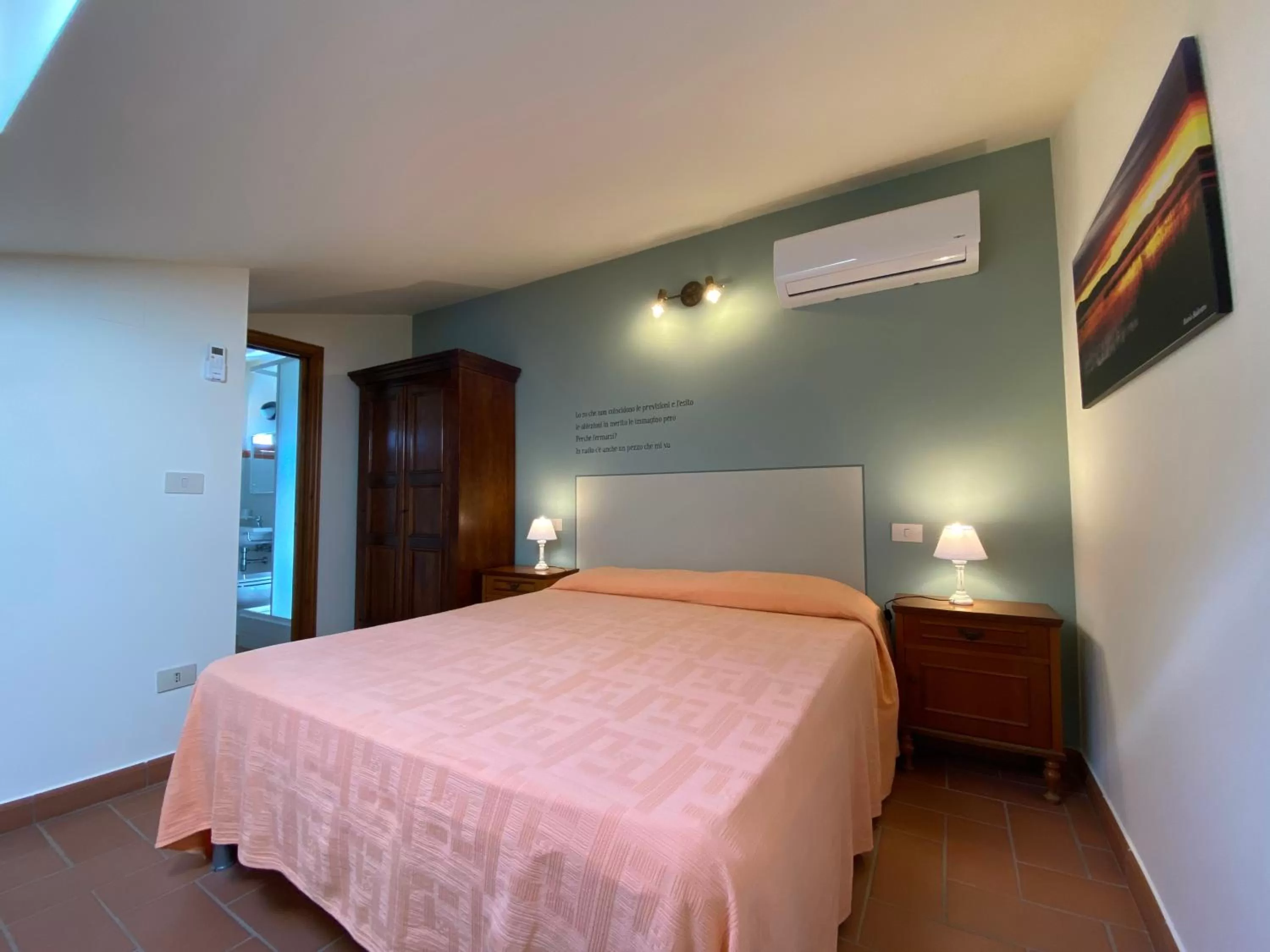 Bed in Agriturismo Tenuta Badia