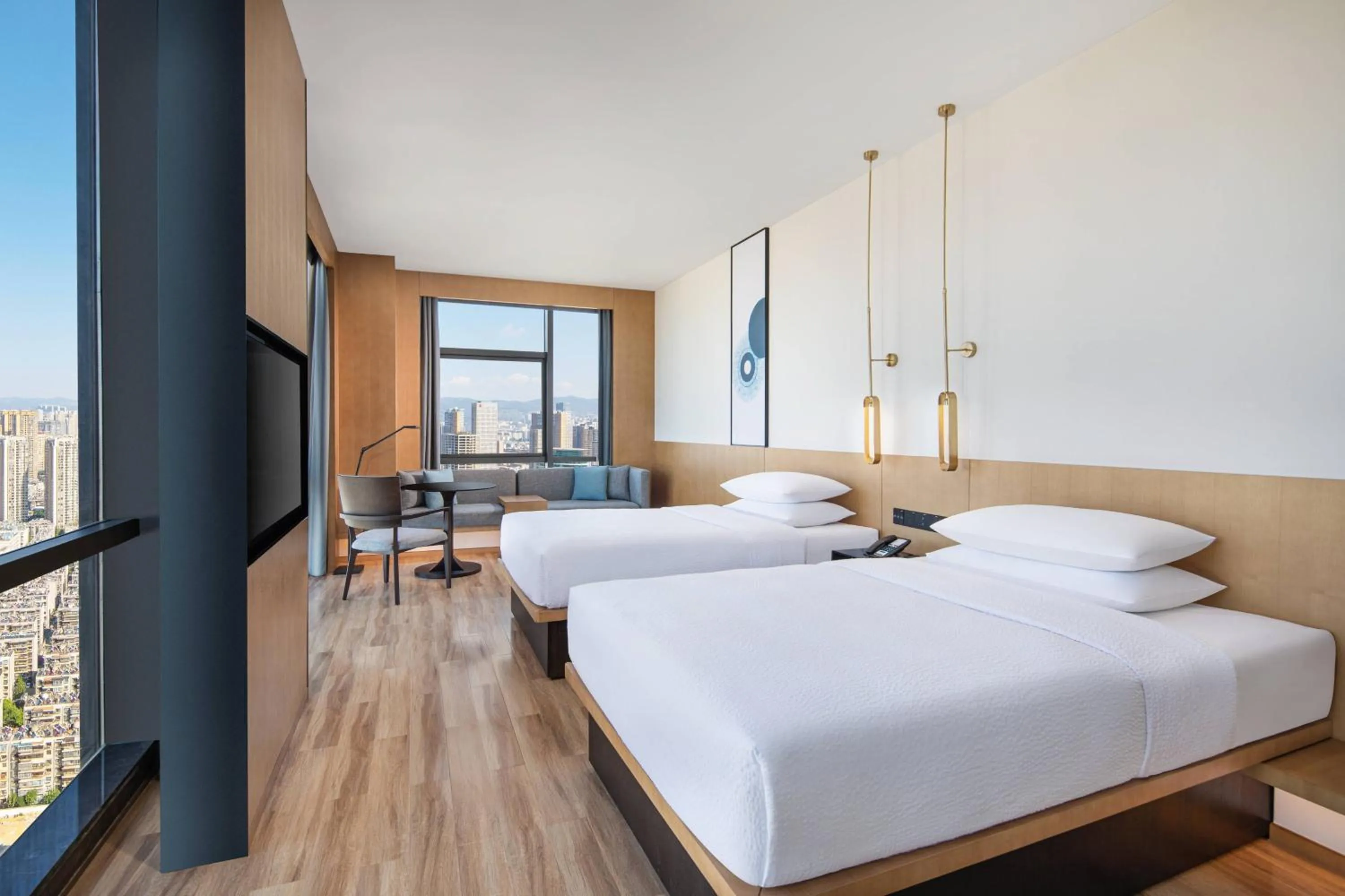 Photo of the whole room, Bed in Fairfield by Marriott Kunming Xinying