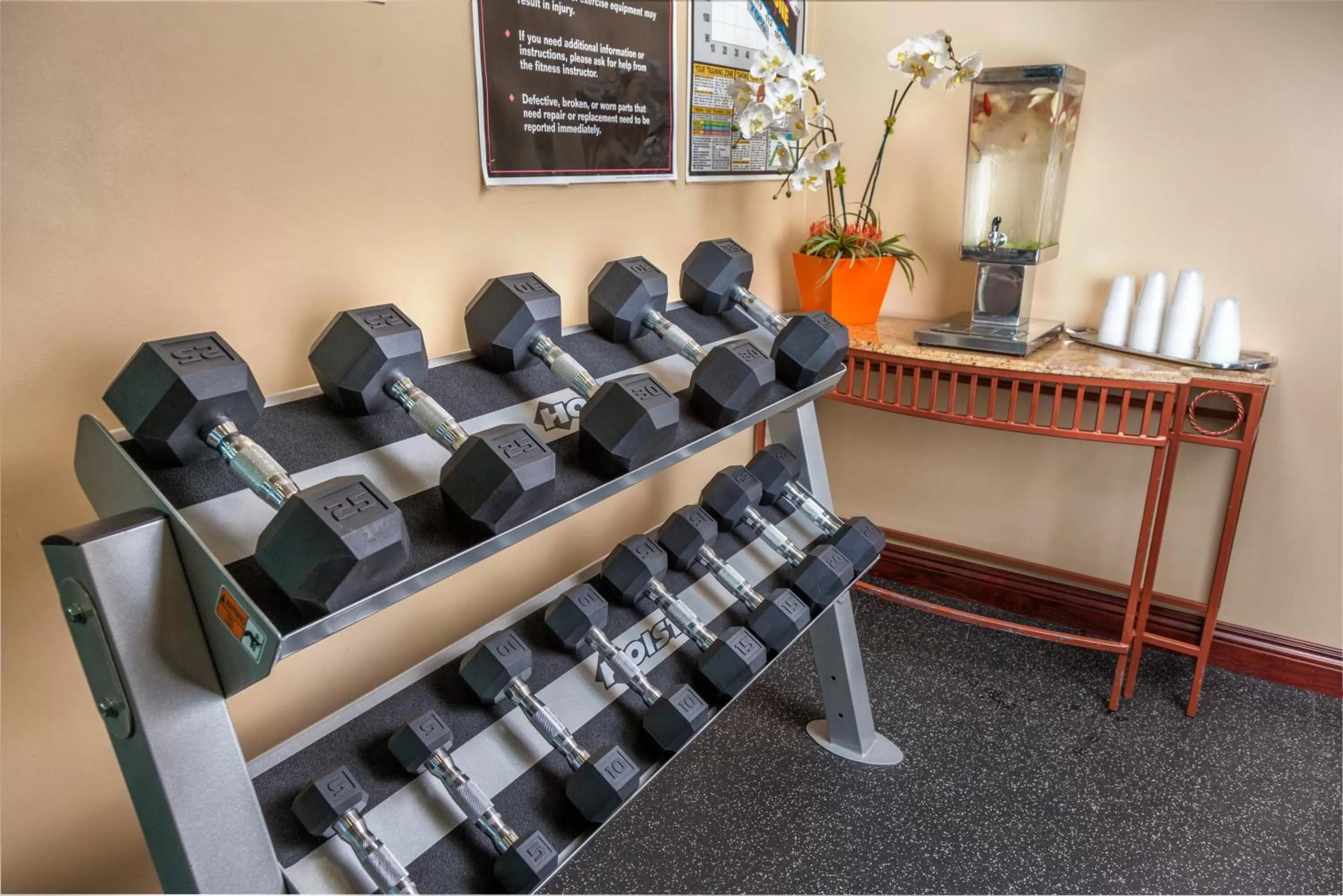 Fitness centre/facilities in Desert Palms Hotel & Suites Anaheim Resort