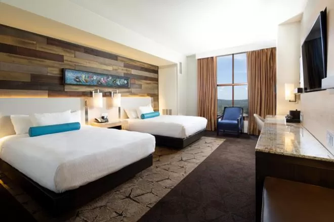 Bed in Chukchansi Gold Resort & Casino