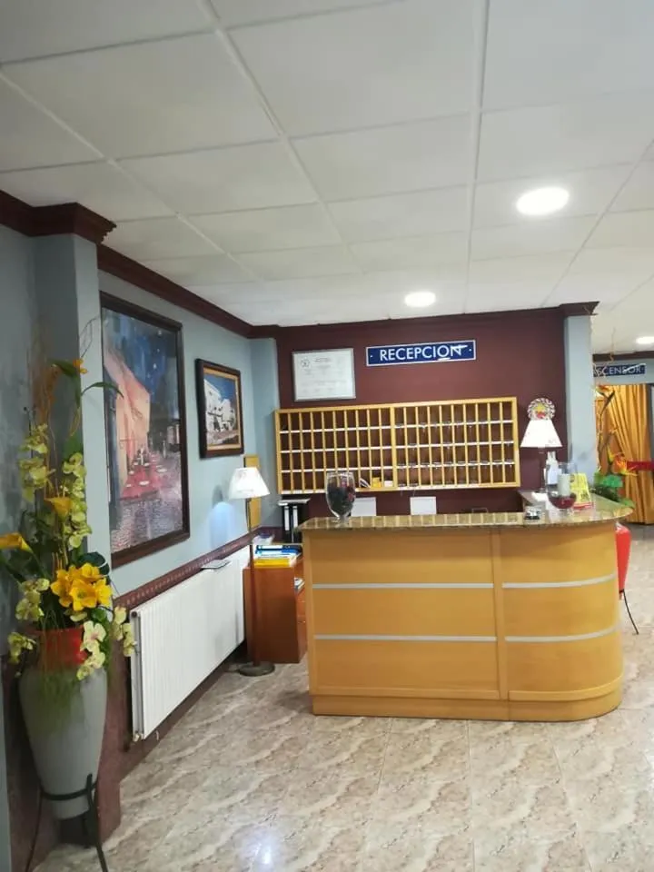 Lobby or reception in Hotel La Bolera