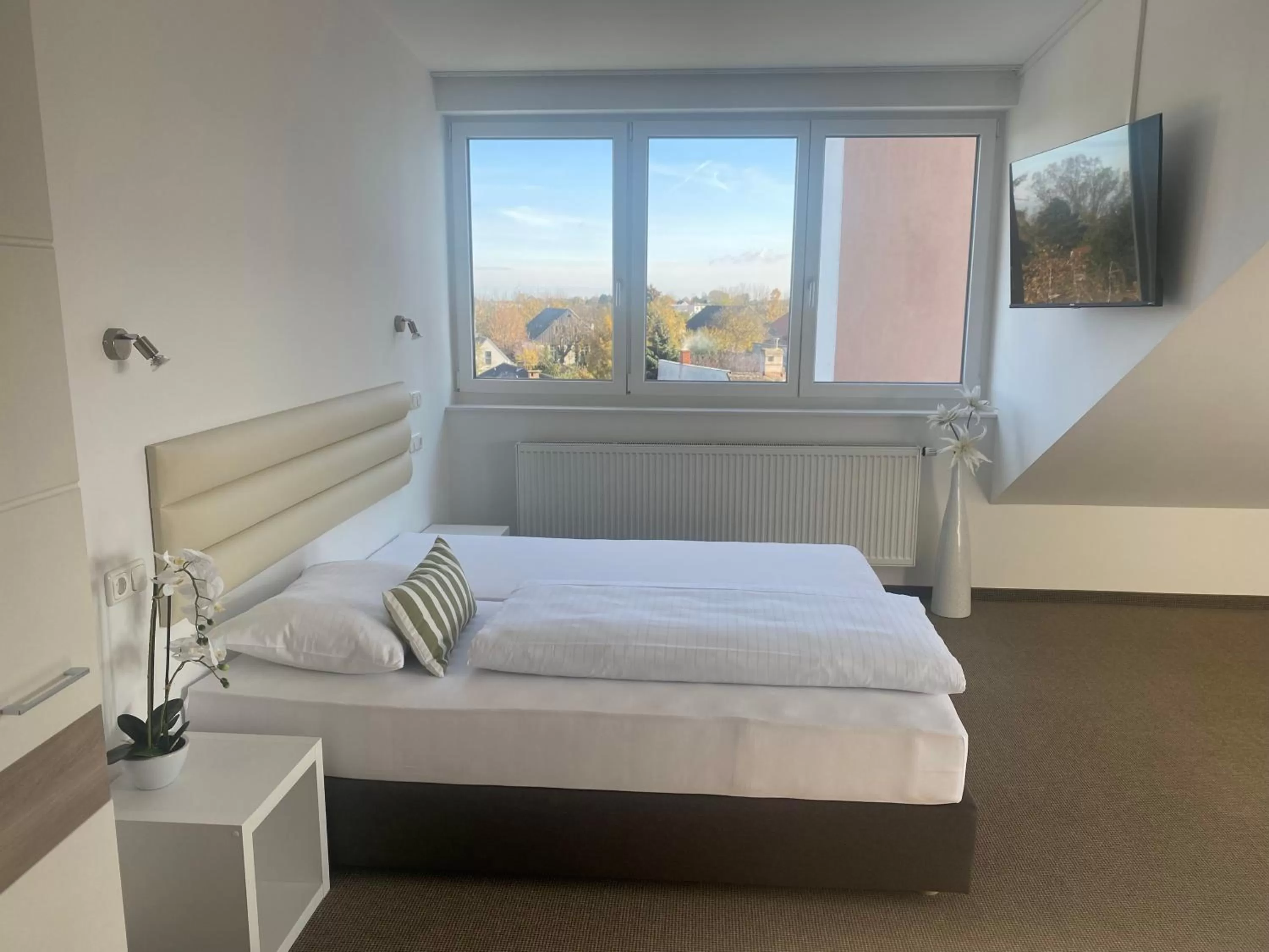 Bed in Hotel Michael