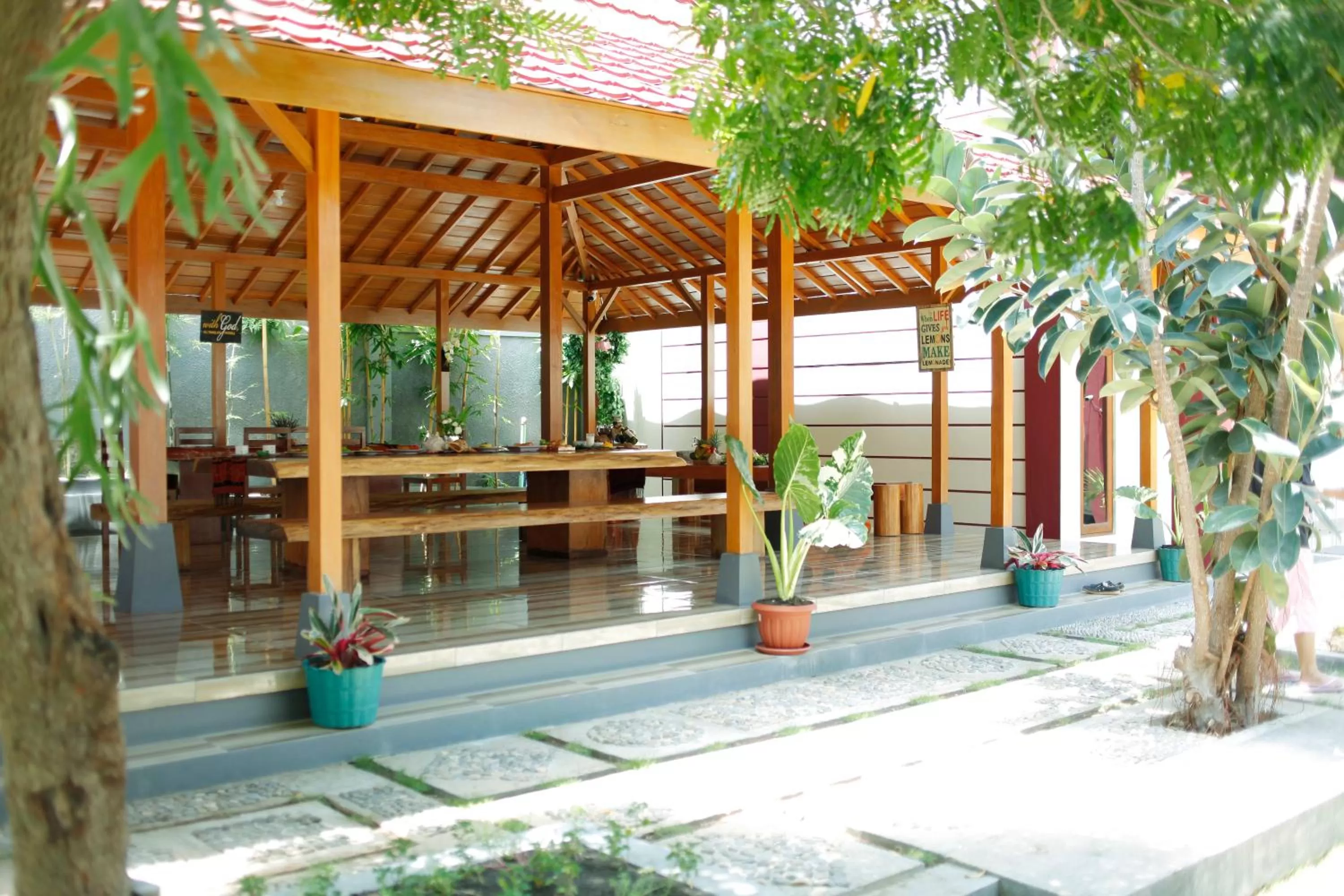 Facade/entrance in Pavilla Labuan Bajo