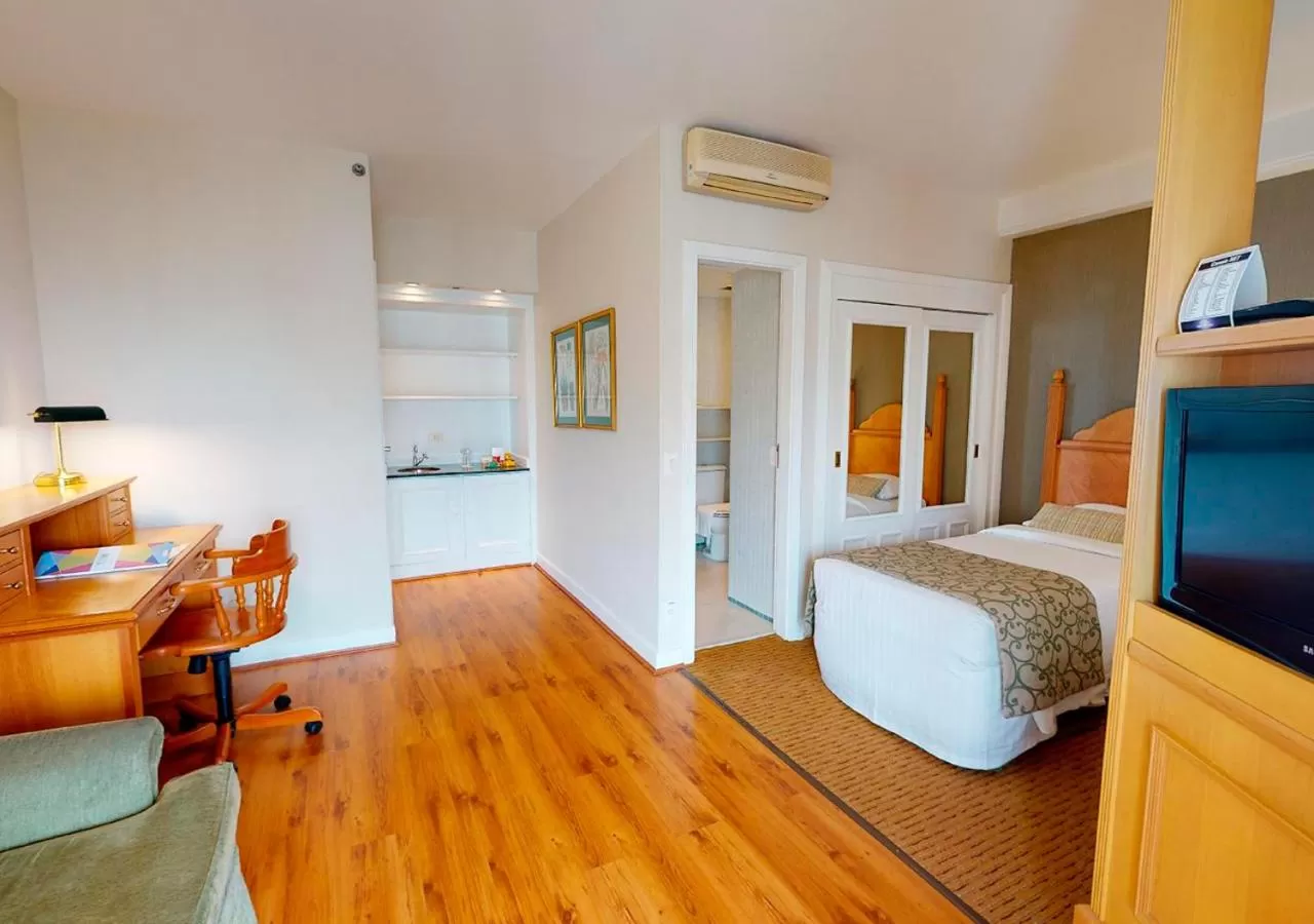 Bed in Estanplaza Ibirapuera