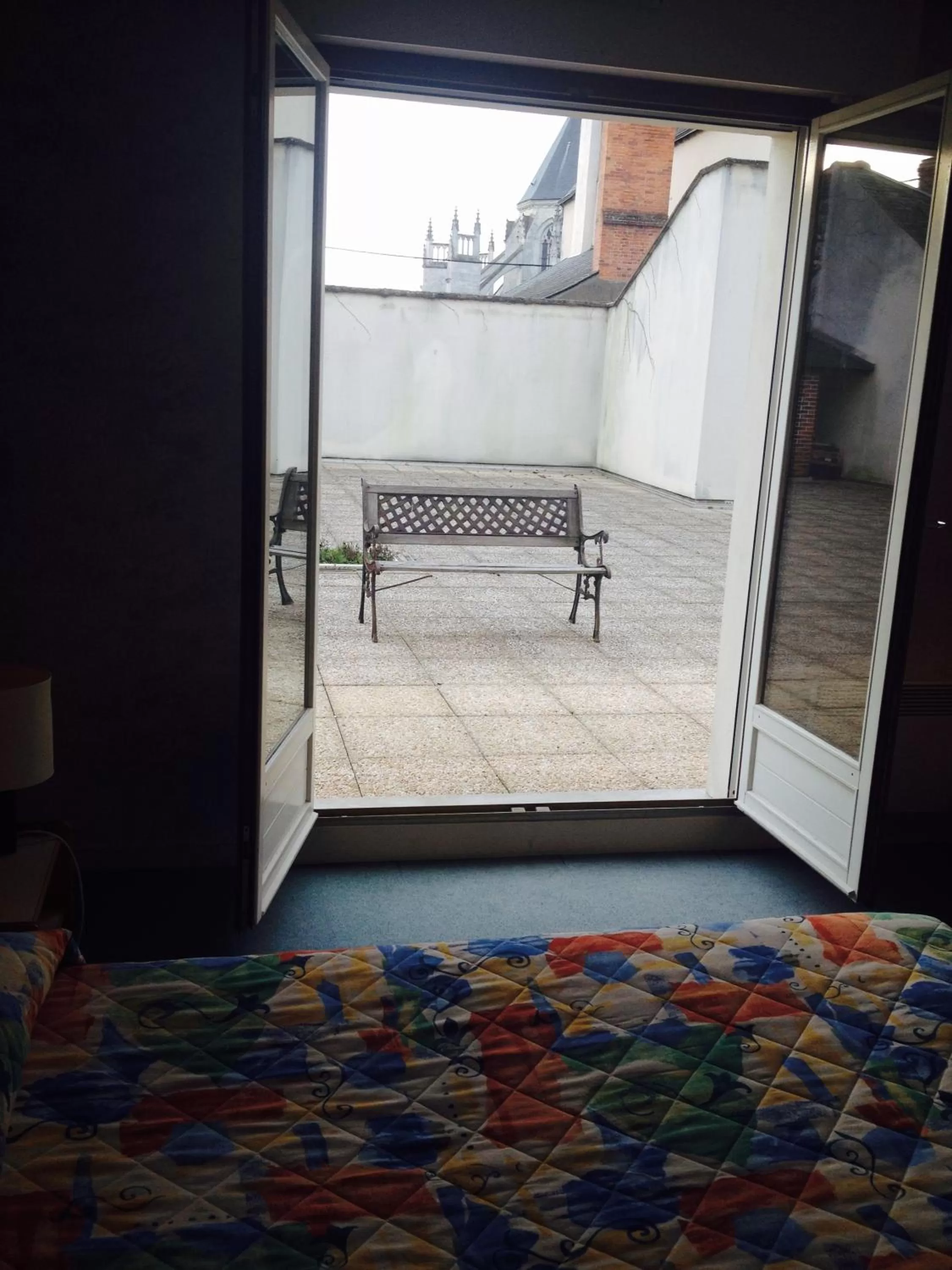 Patio, Bed in Jackotel