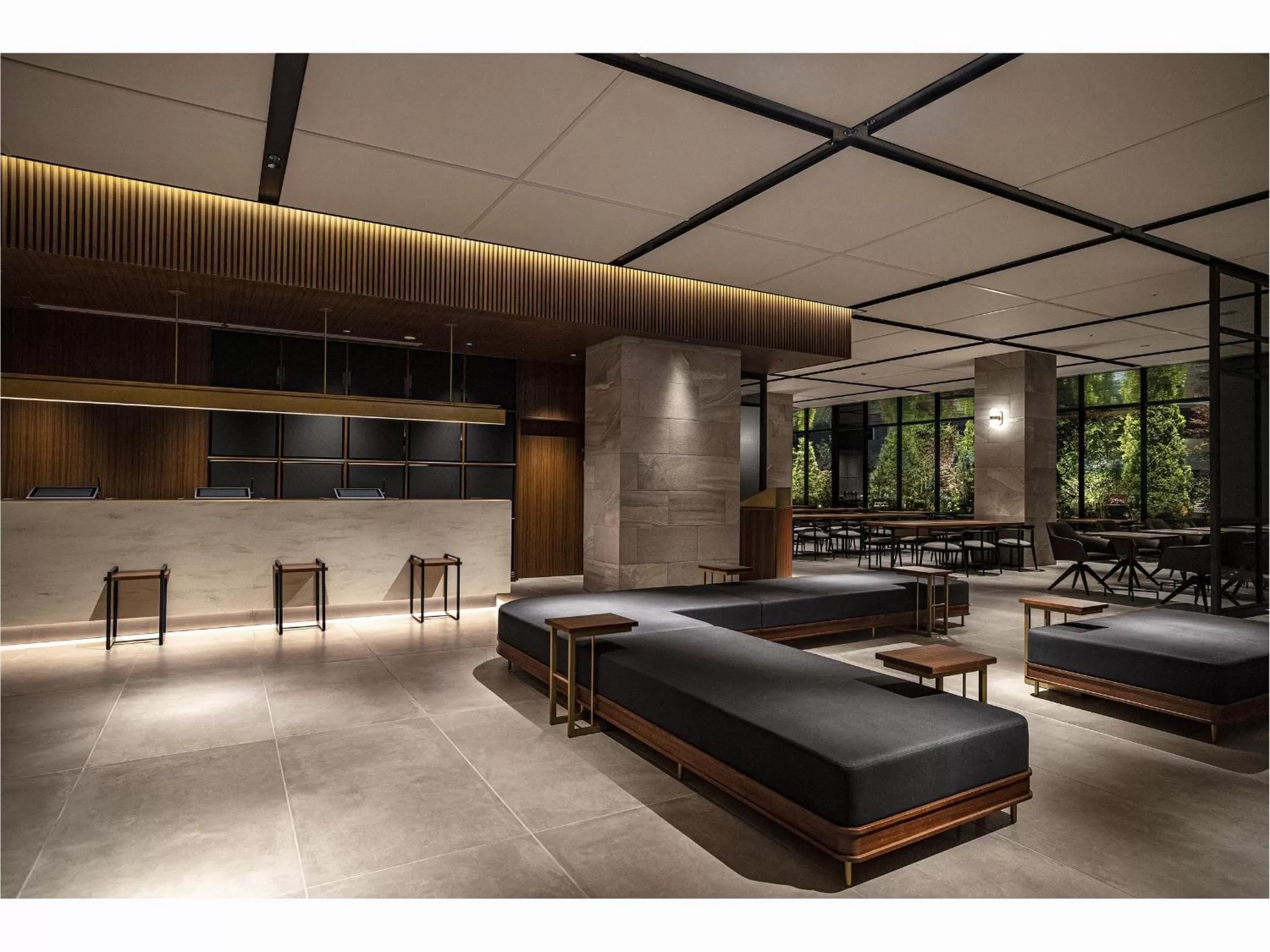 Lobby or reception in Hotel Trad Hakata