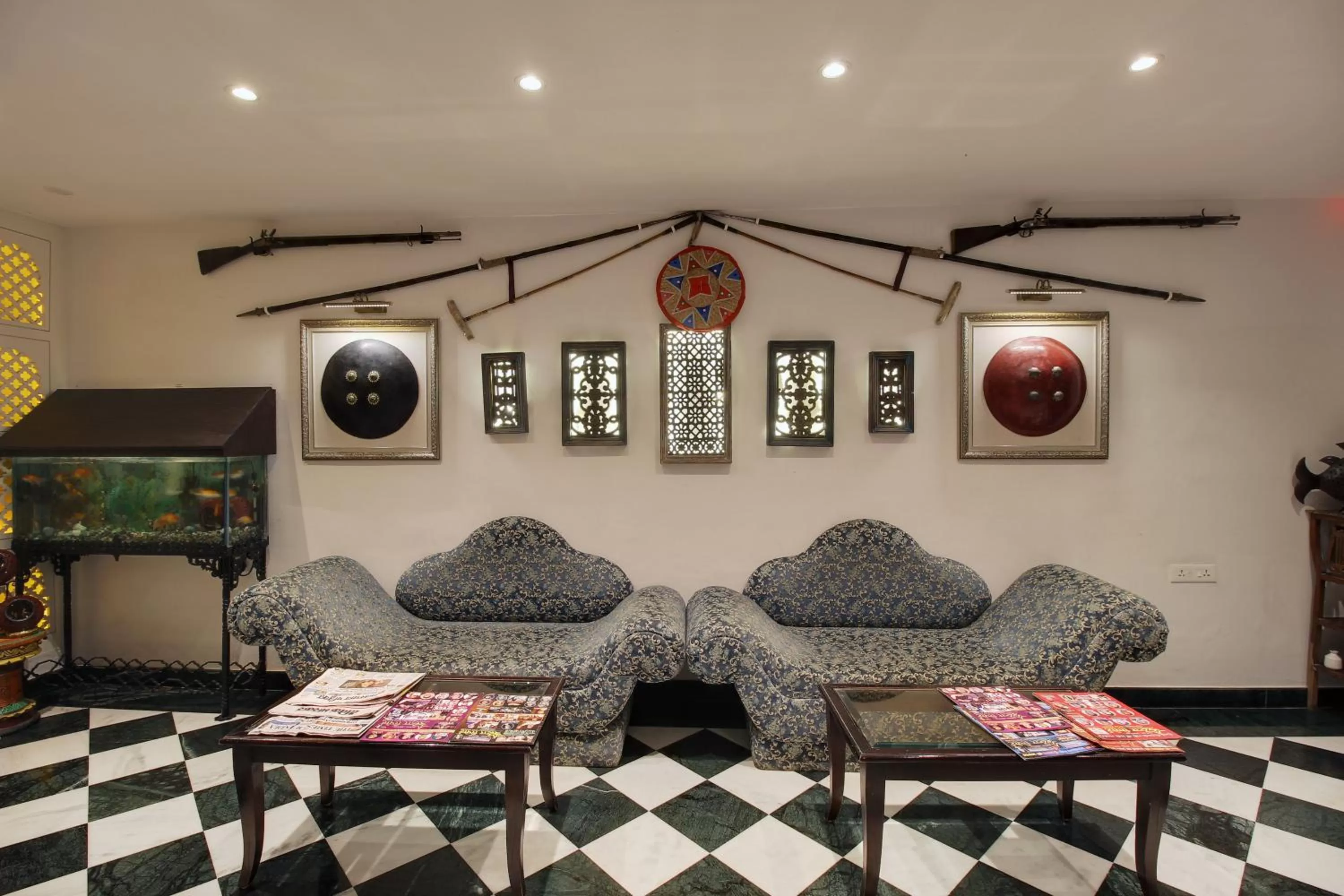 Lobby or reception in Panna Vilas - A Lake Facing Boutique Hotel