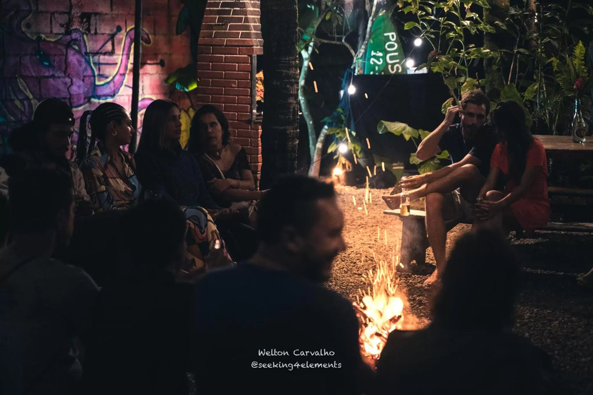 Evening entertainment in Pousada e Hostel Marthi