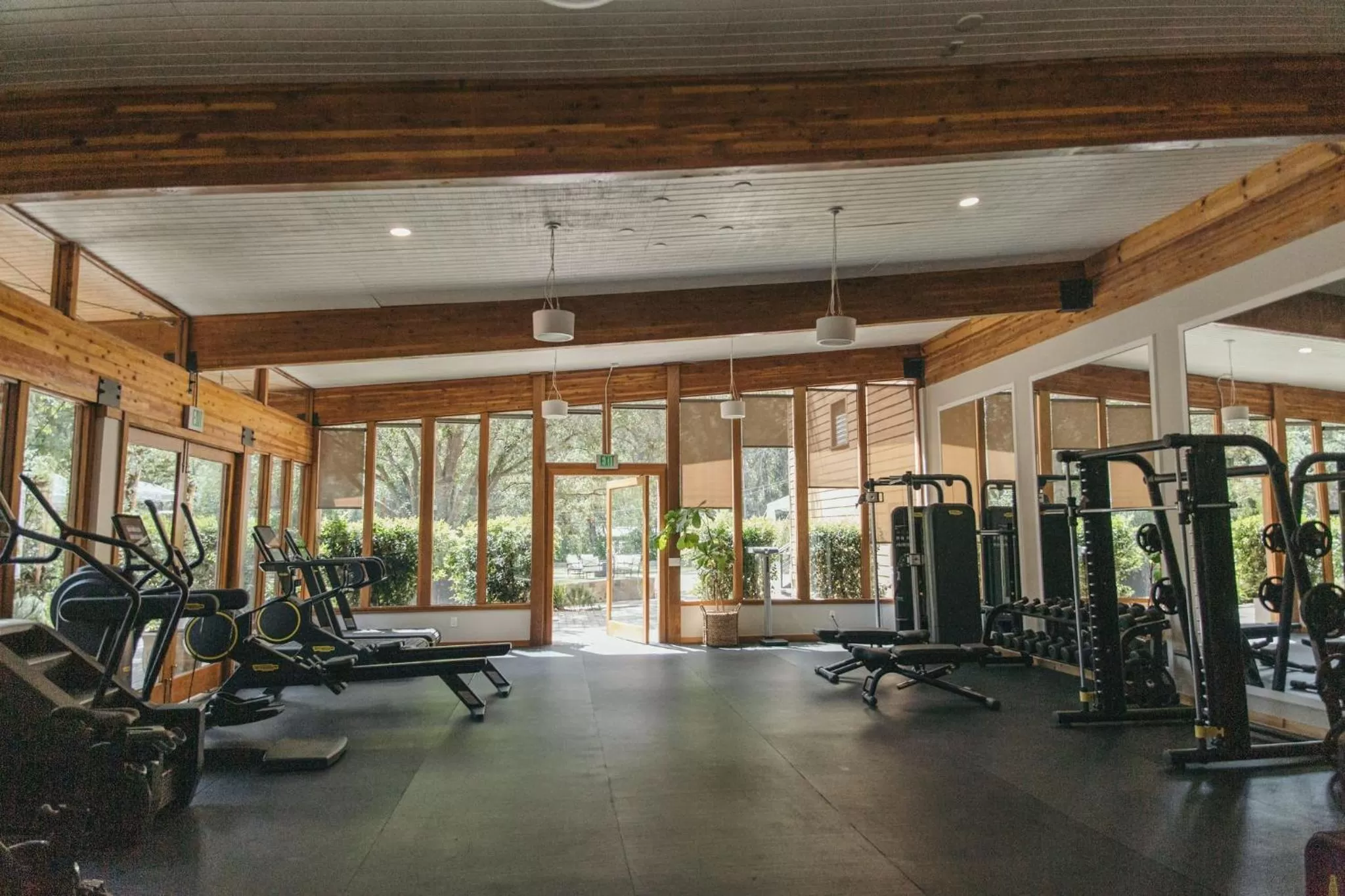 Fitness centre/facilities in CALAMIGOS RANCH Resort & Spa