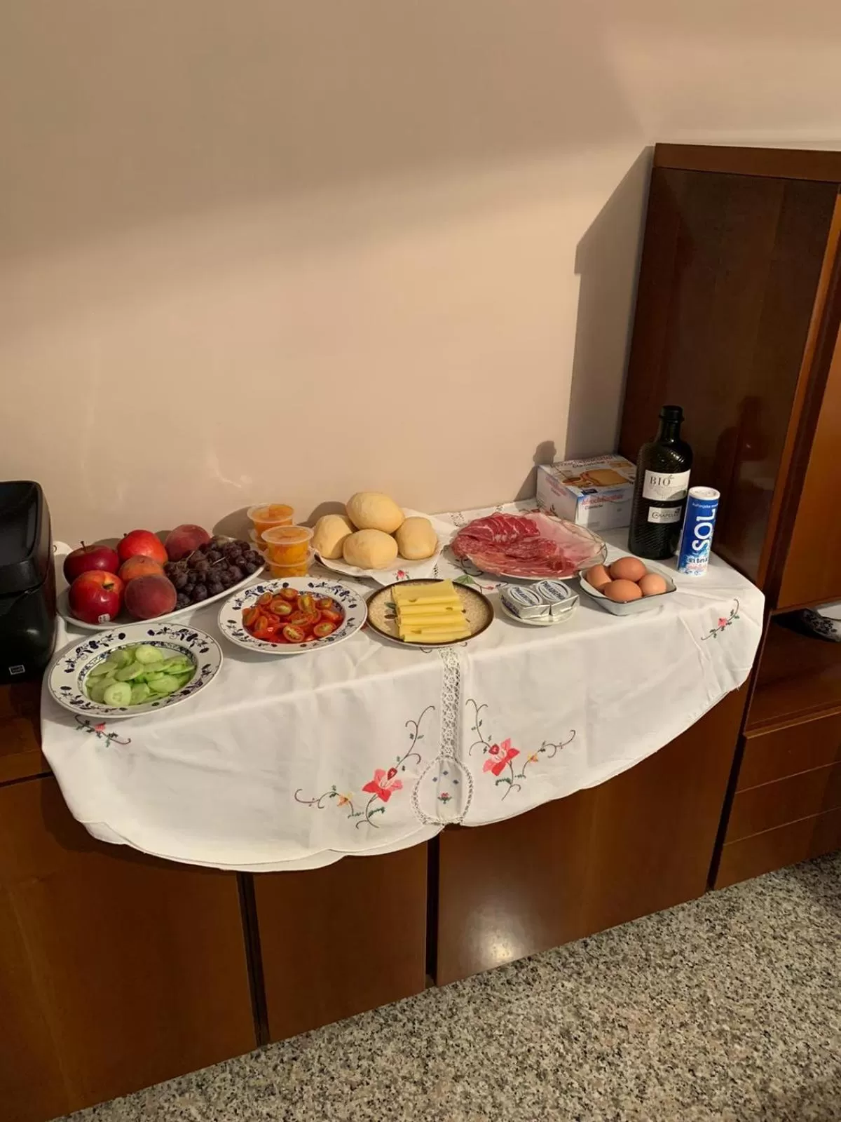 Food in B&B Amy&Julie