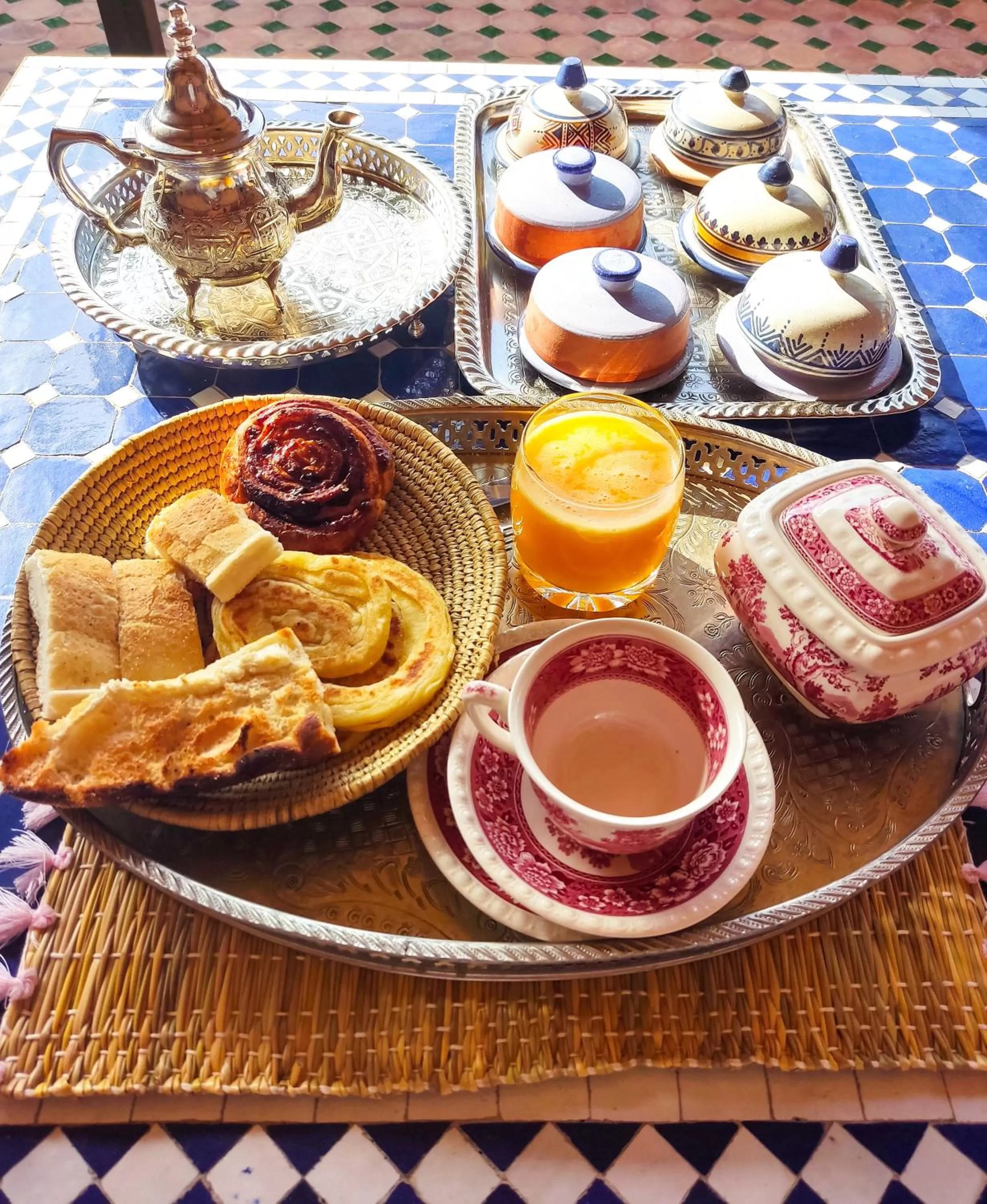 Food and drinks in Riad le petit ksar