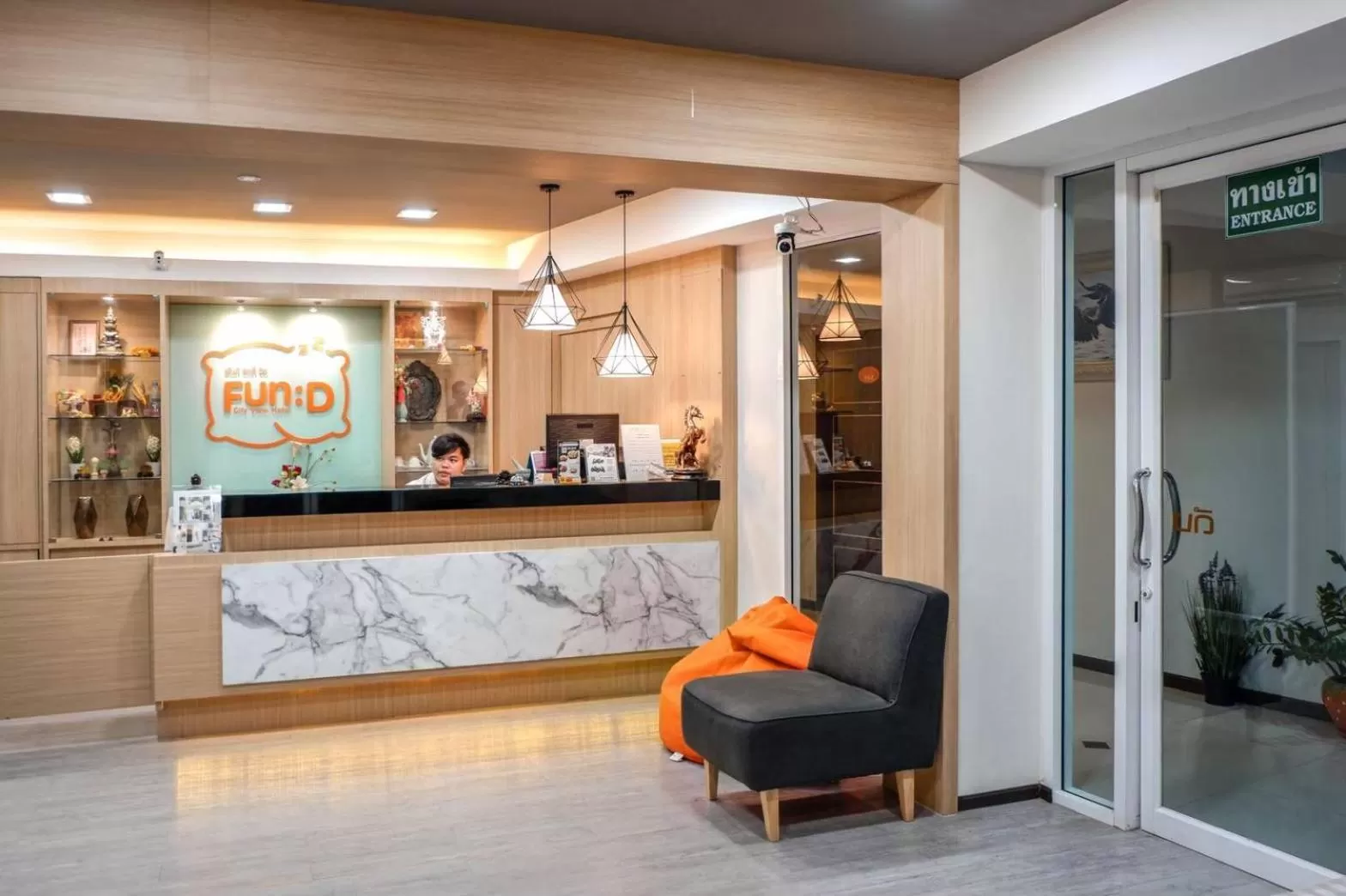 Lobby or reception in Fun-D City View SHA Plus