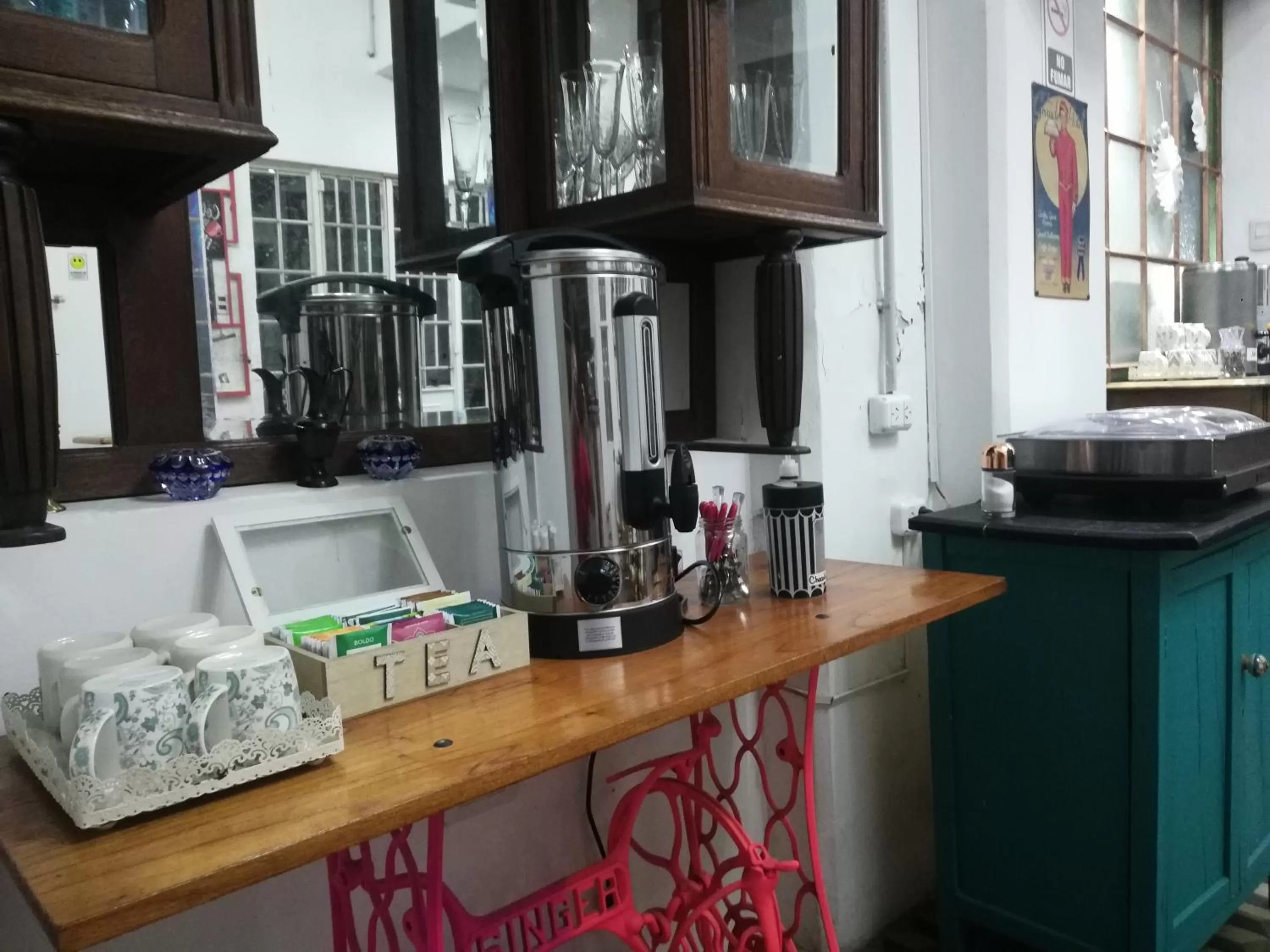 Kitchen/Kitchenette in Casablanca Boutique Hotel Adrogué