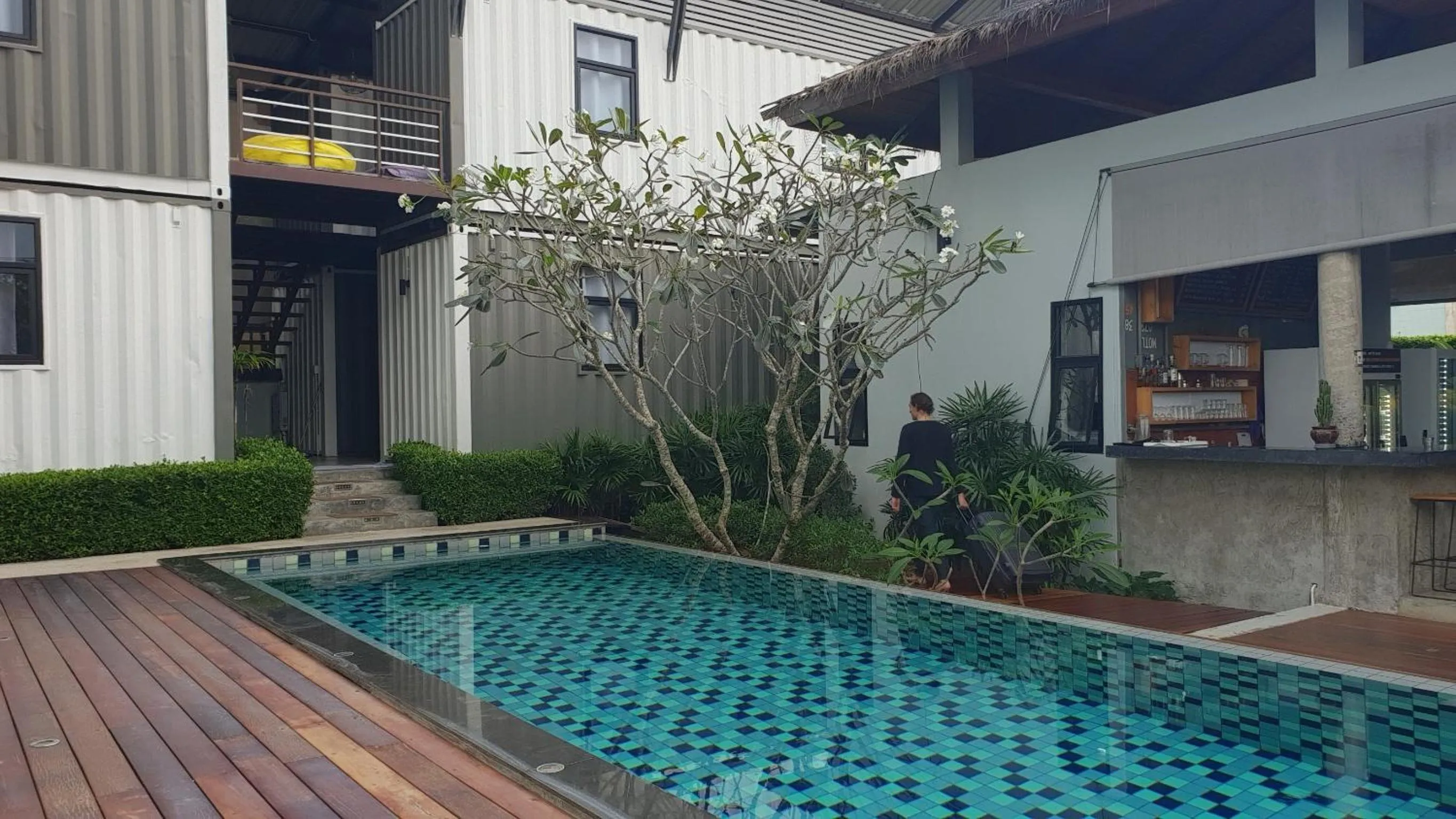 Property building in Us Hostel Samui