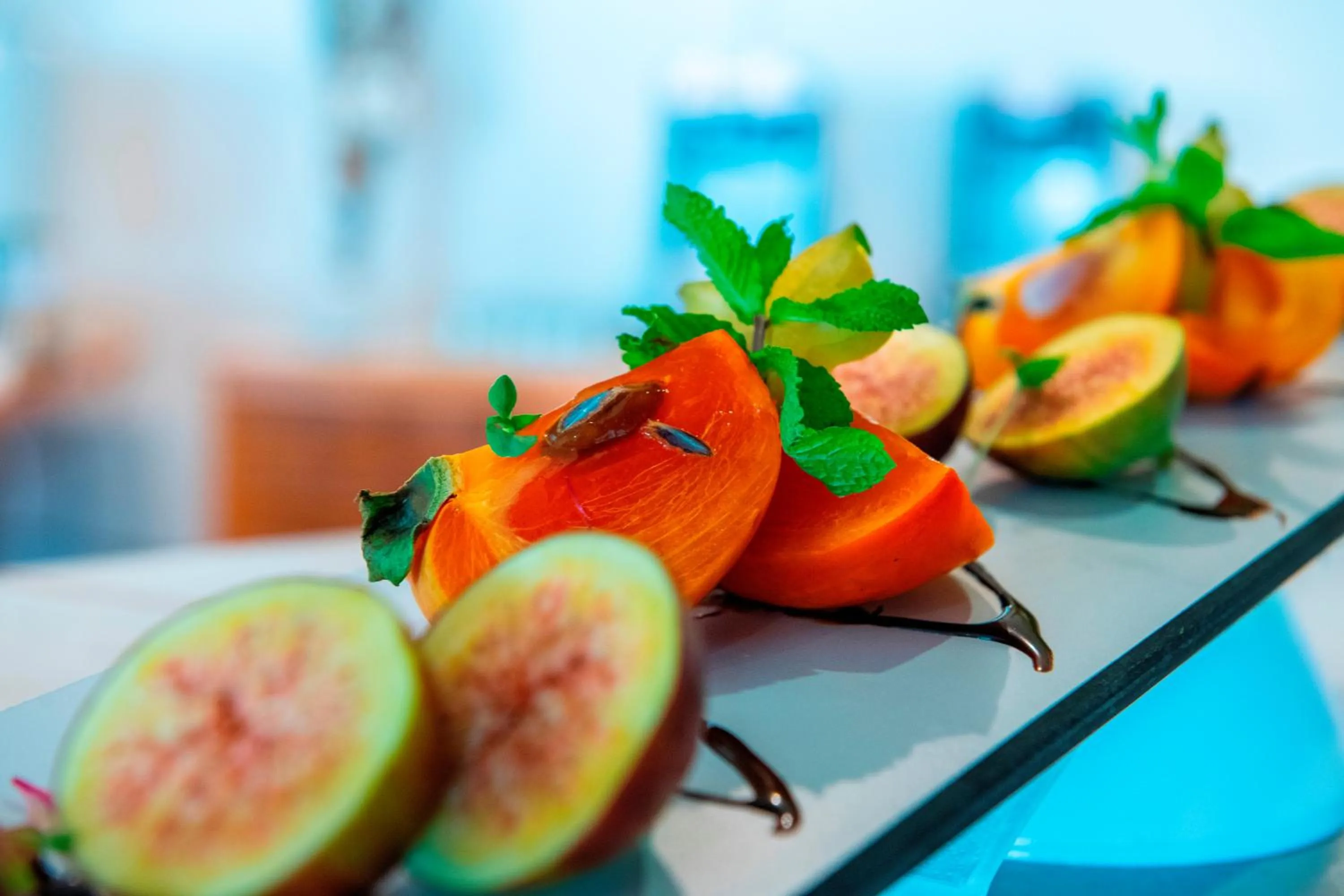Food close-up in Queens Bay Hotel
