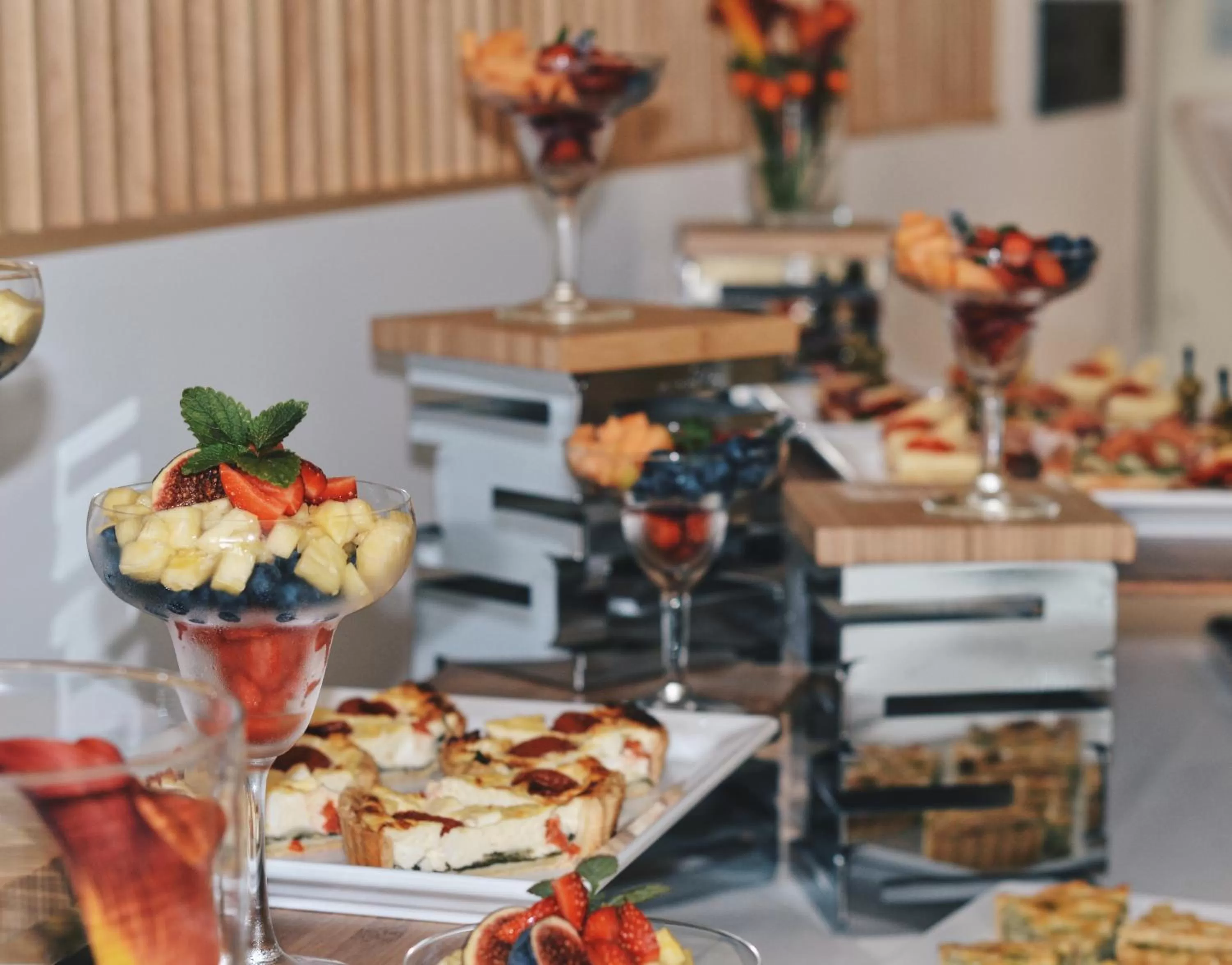 Food close-up in City Hotel Ljubljana