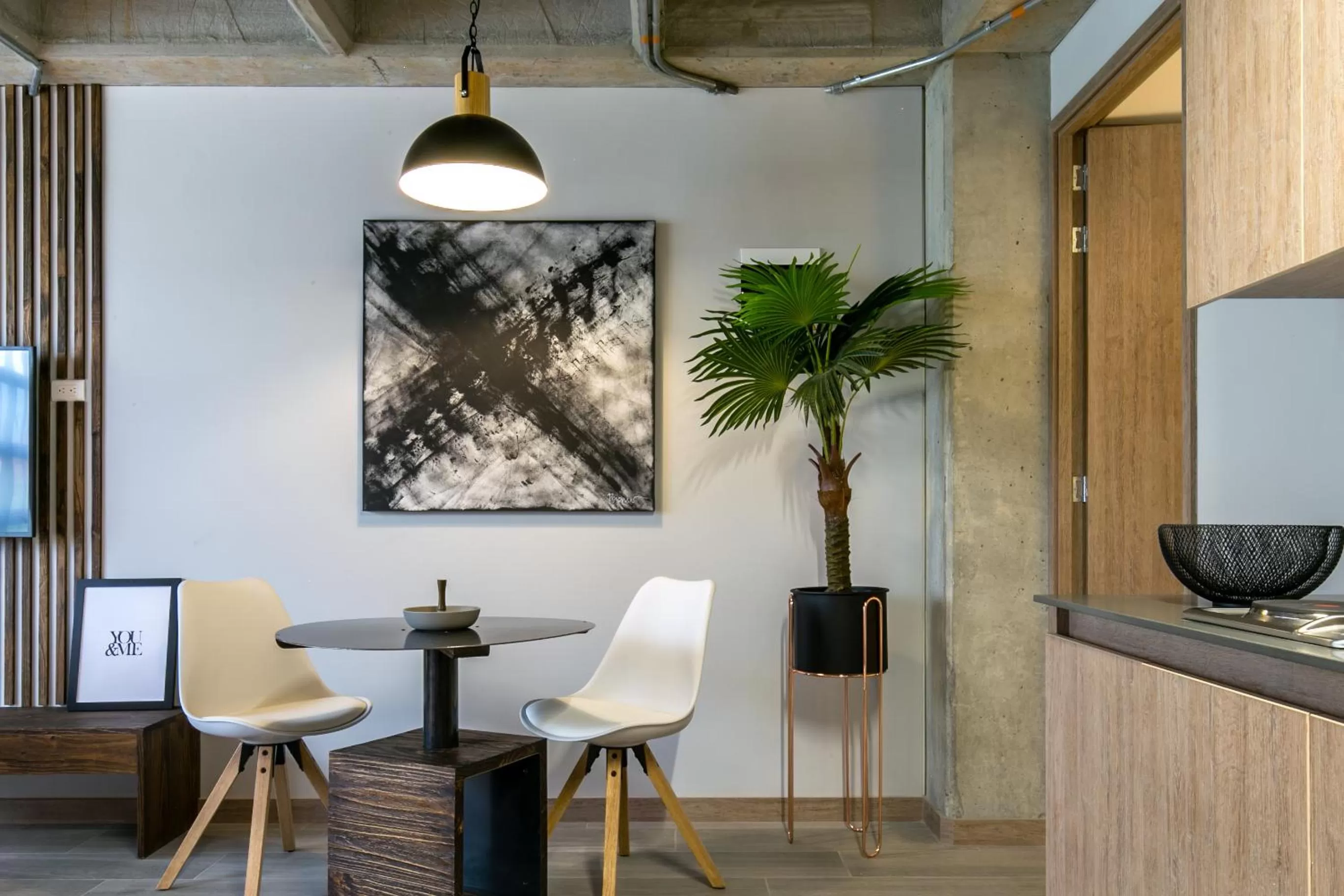 Living room in Factory Lofts Hotel