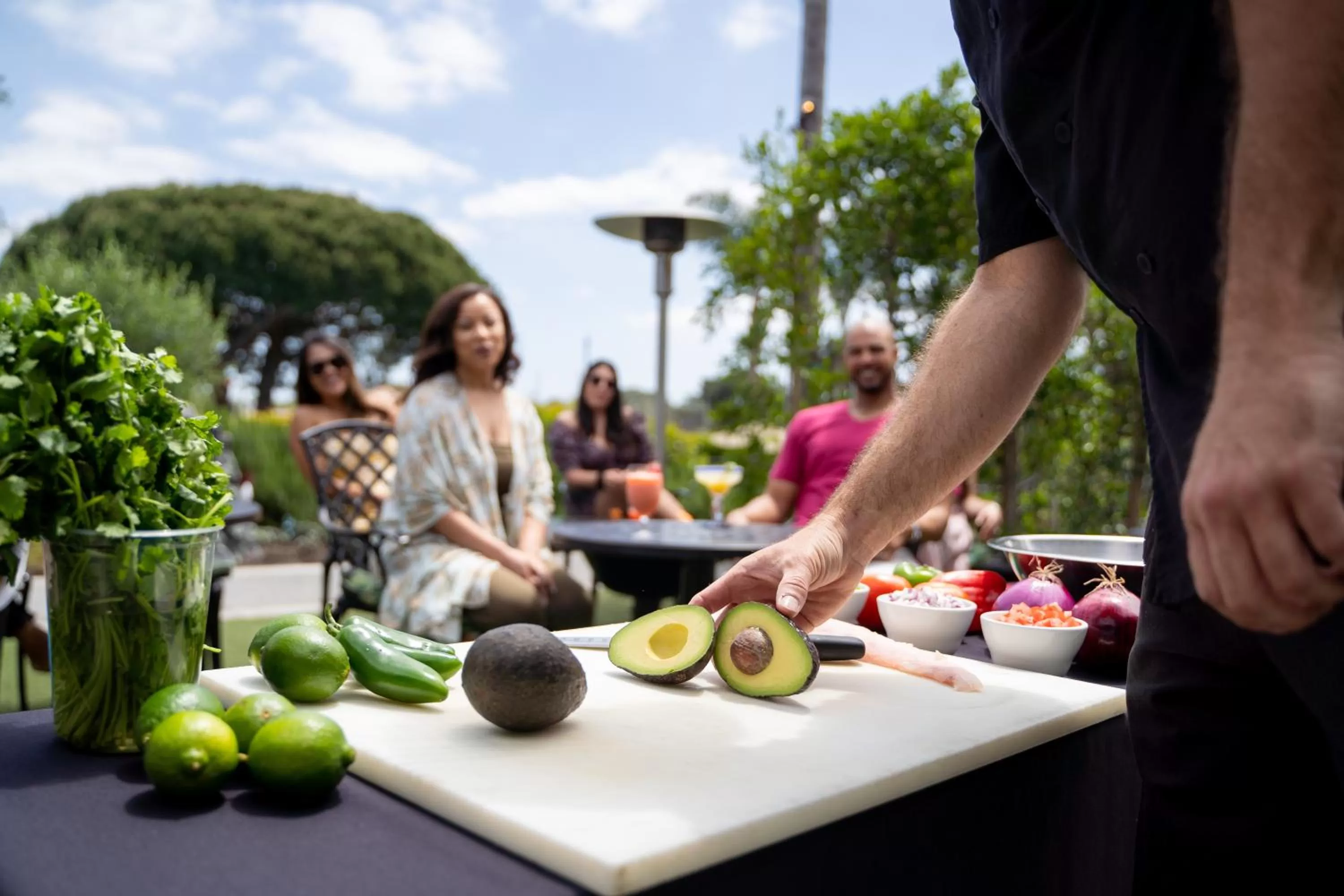 Patio in The Dana on Mission Bay
