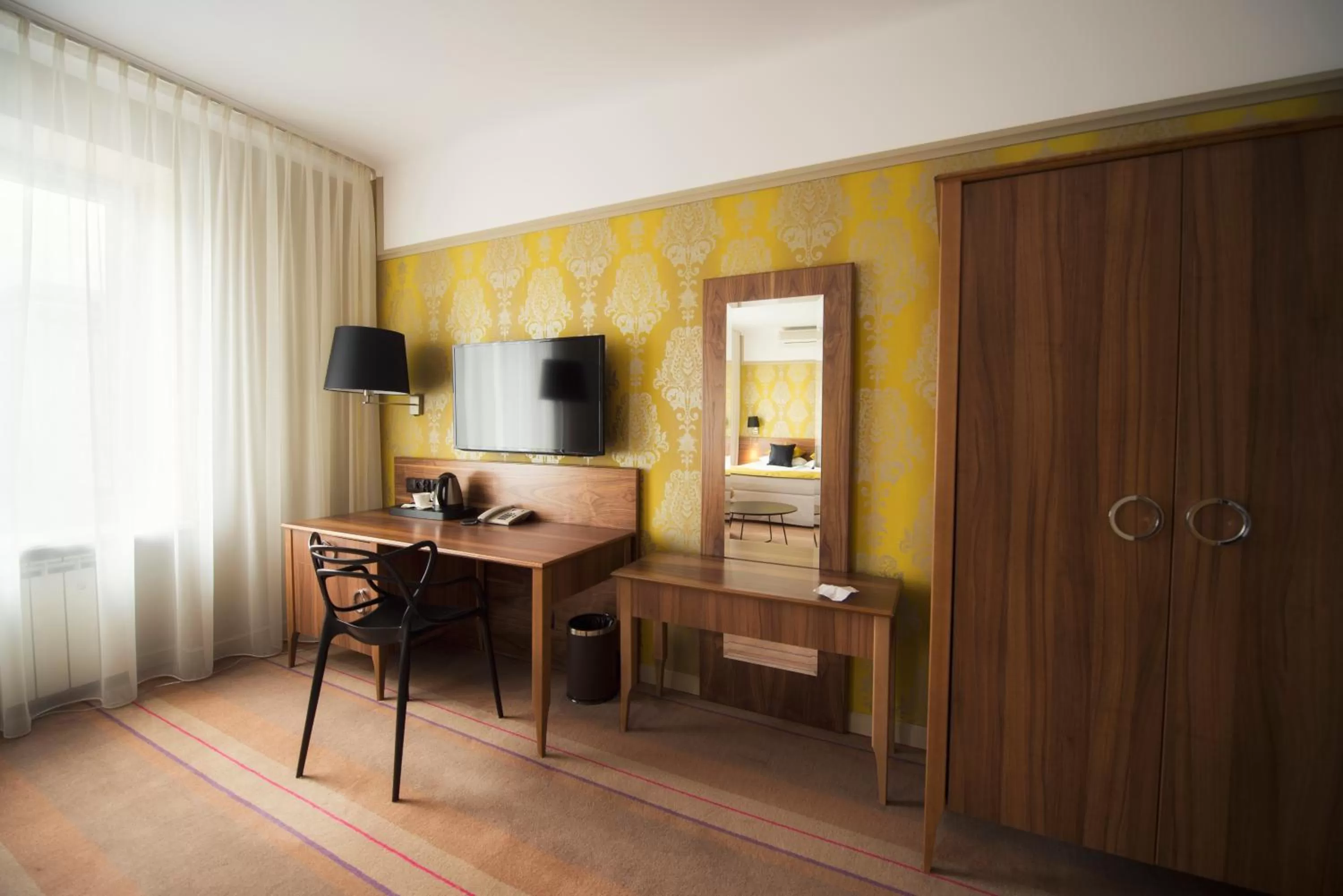 Bed in Hotel Cristal Białystok