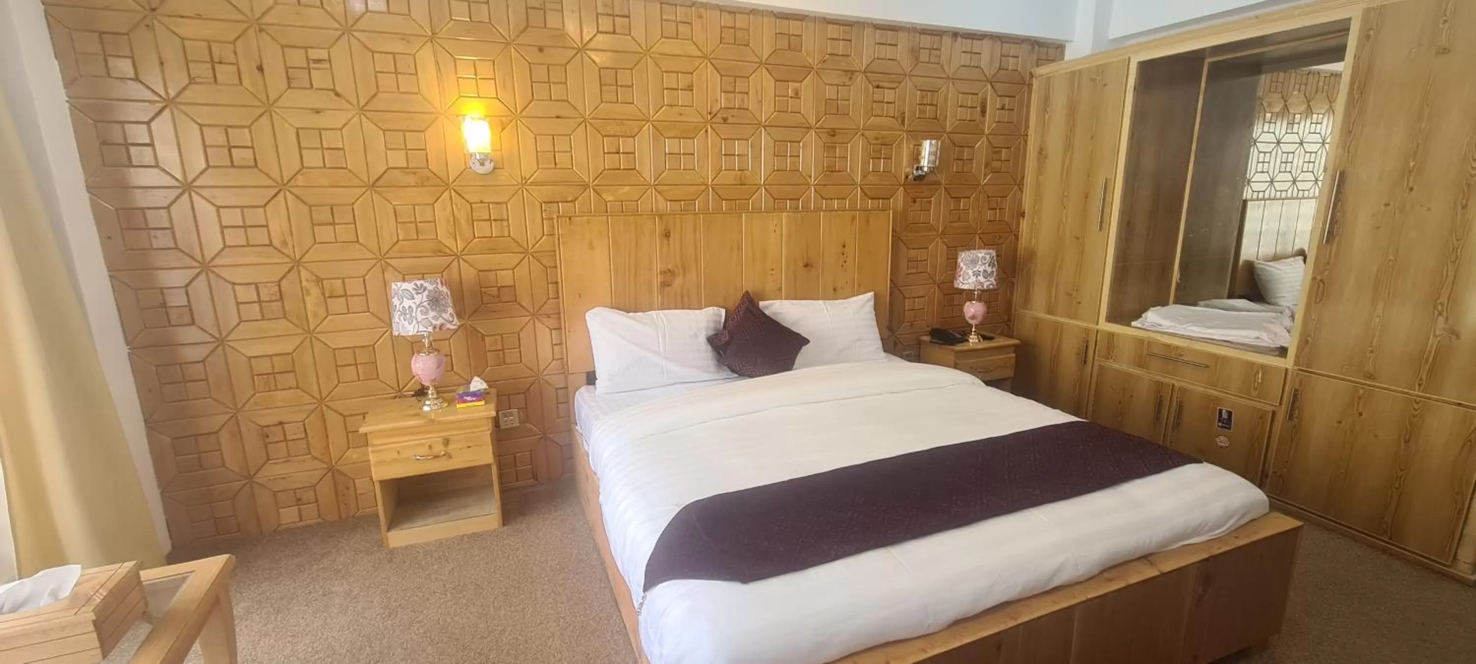 Photo of the whole room in Indus Lodges Gilgit