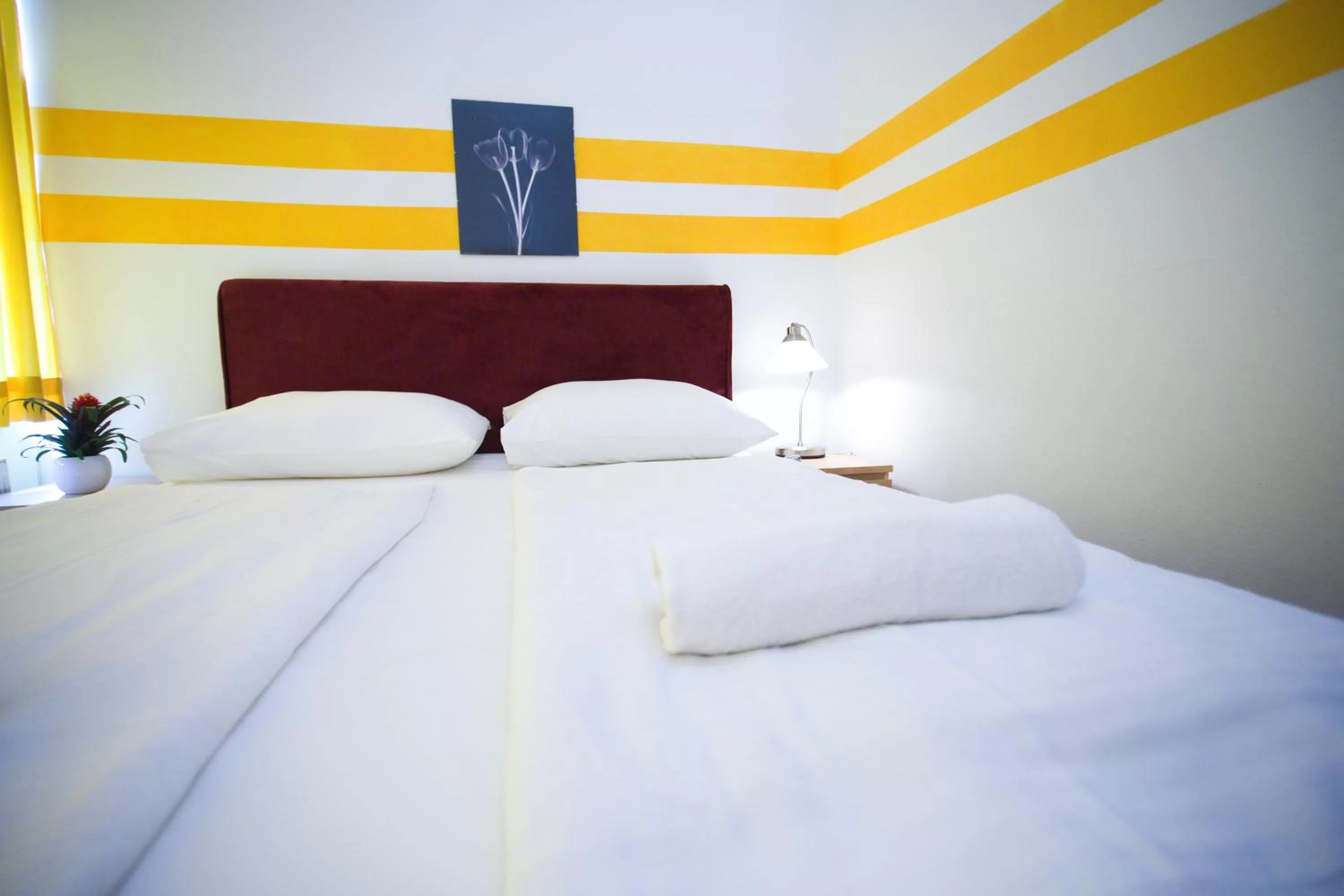 Bed in Hotel City Residence