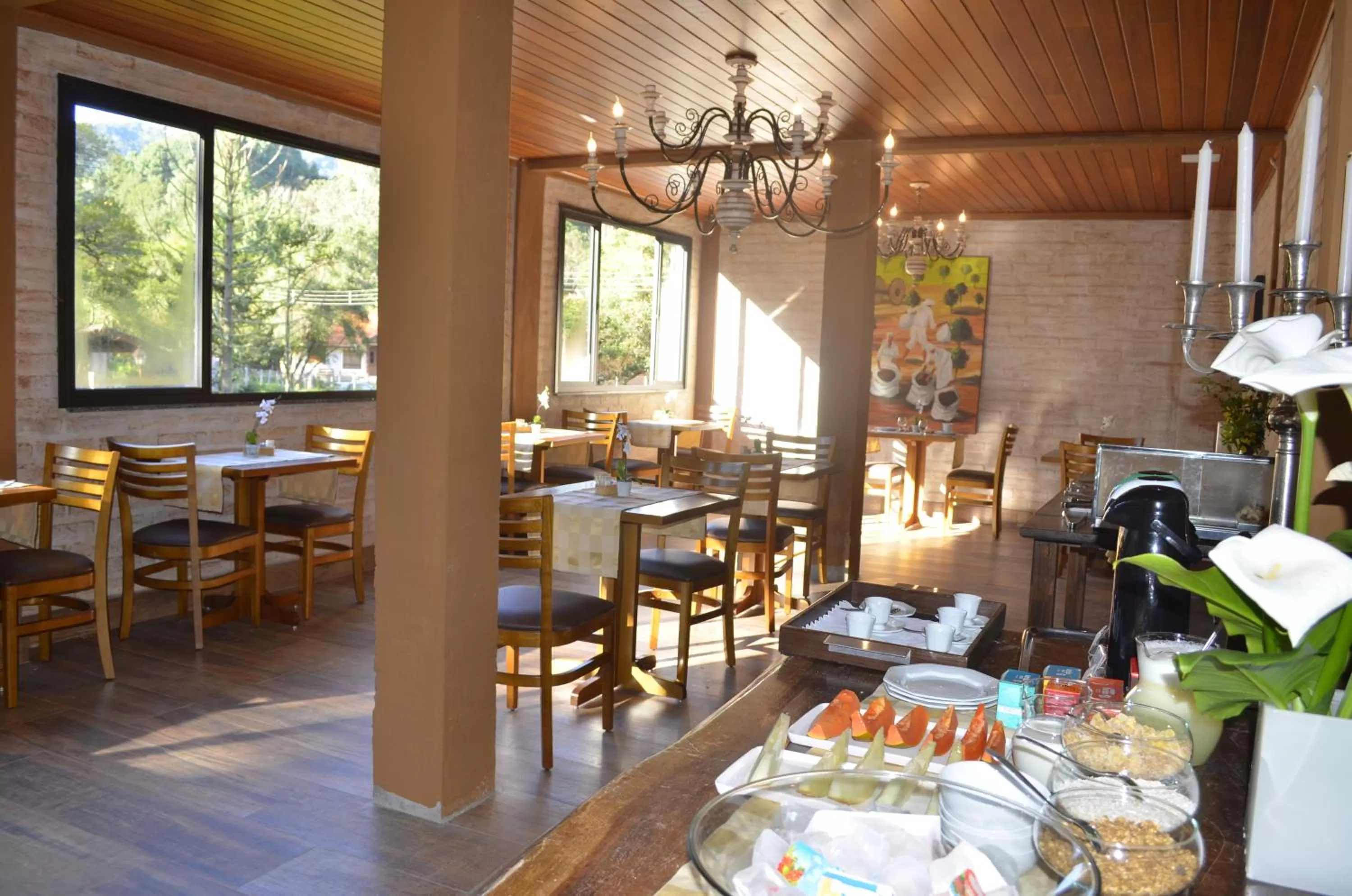 Breakfast in Pousada Toca Da Coruja