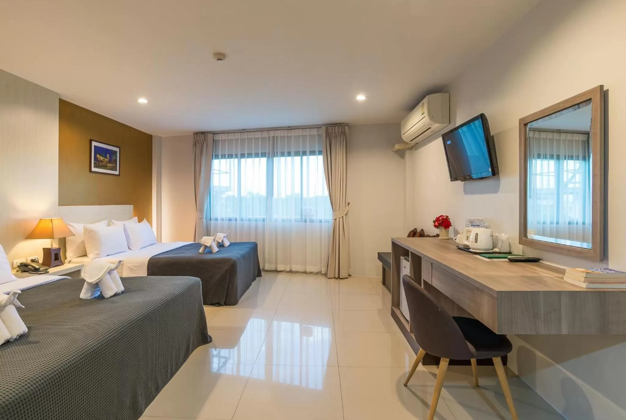 Bed in Lada Krabi Residence Hotel - SHA Plus