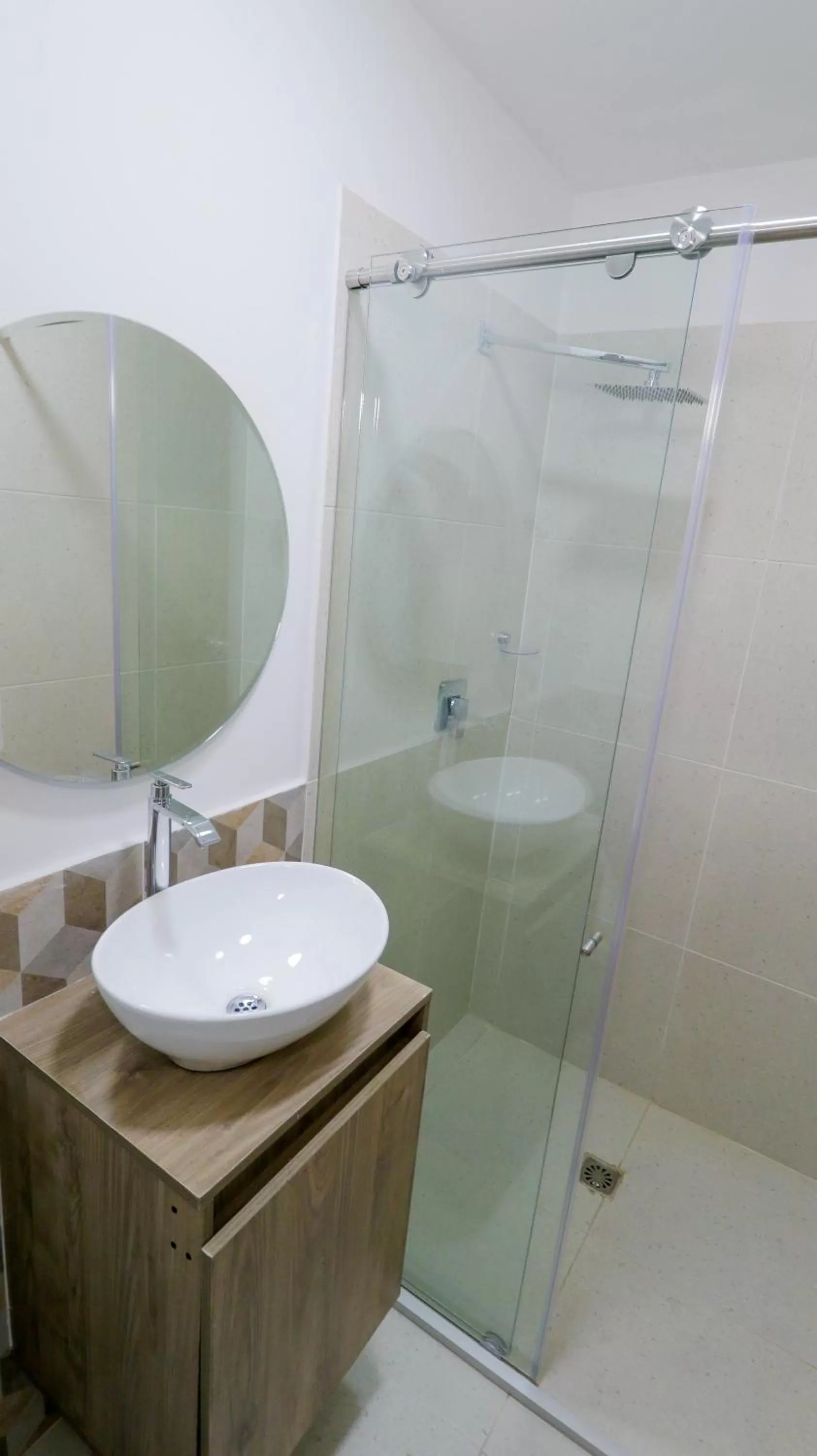 Bathroom in Aw Hotel Pasarela Real