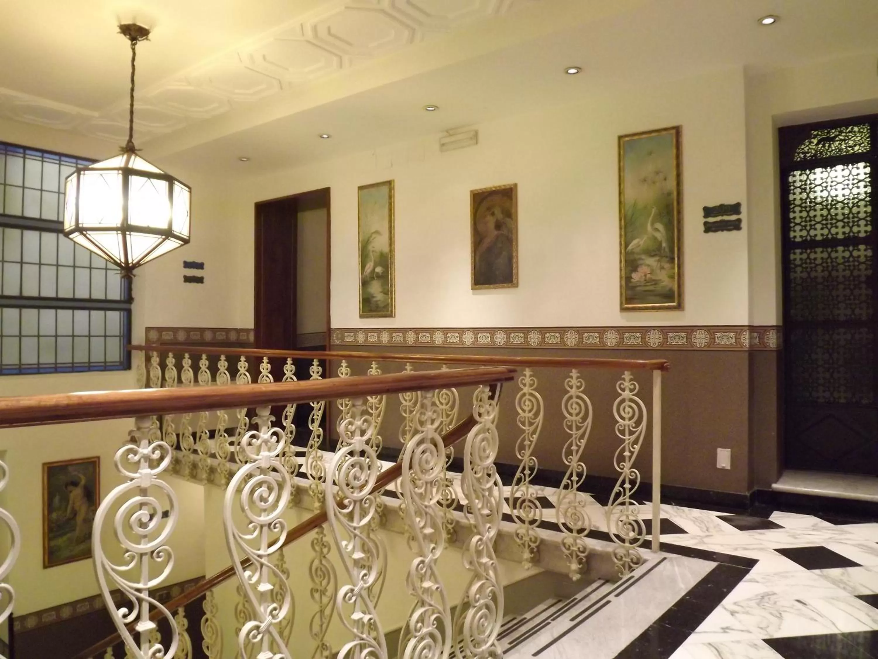 Decorative detail in Hotel Berchielli