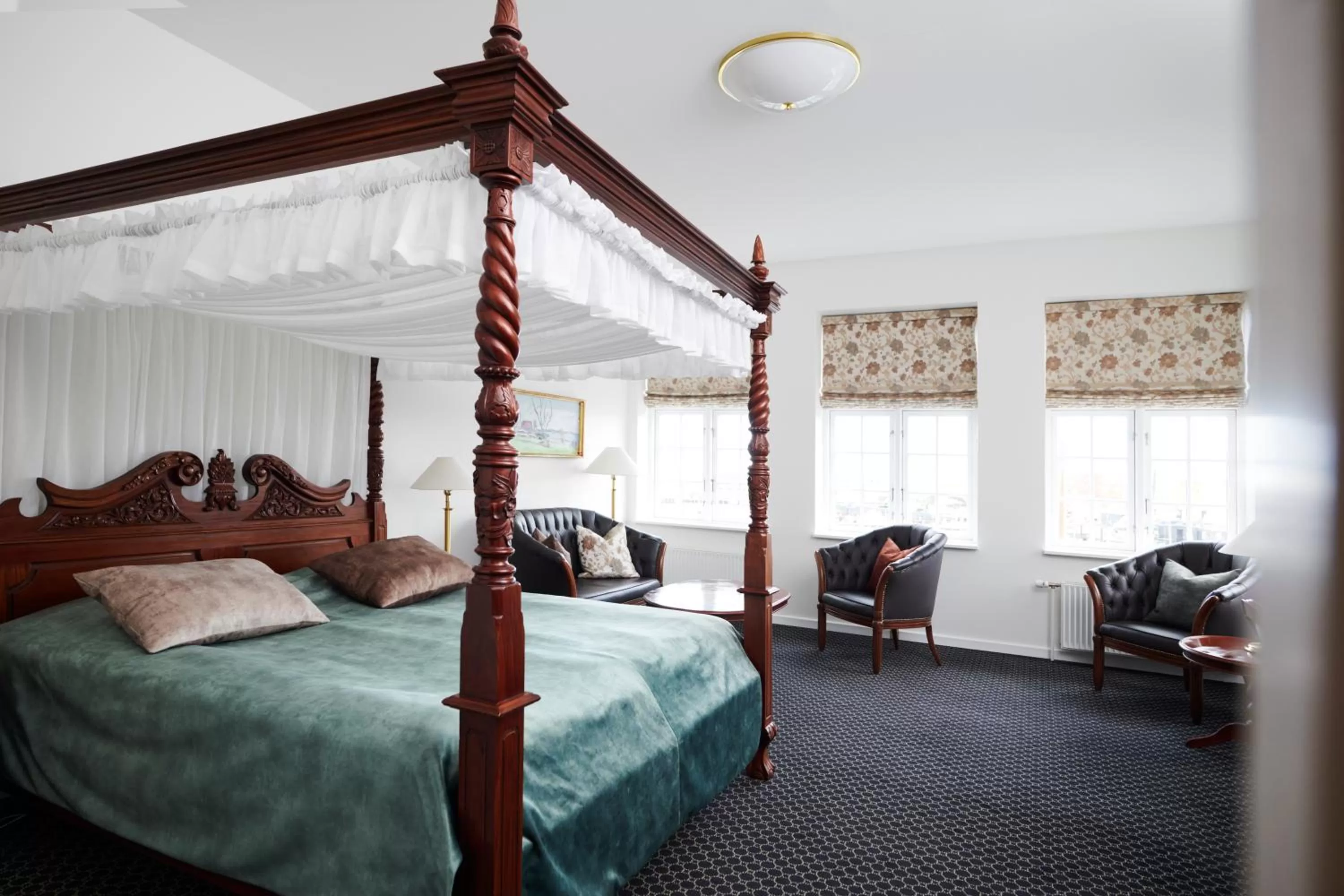 Bed in Tornøes Hotel