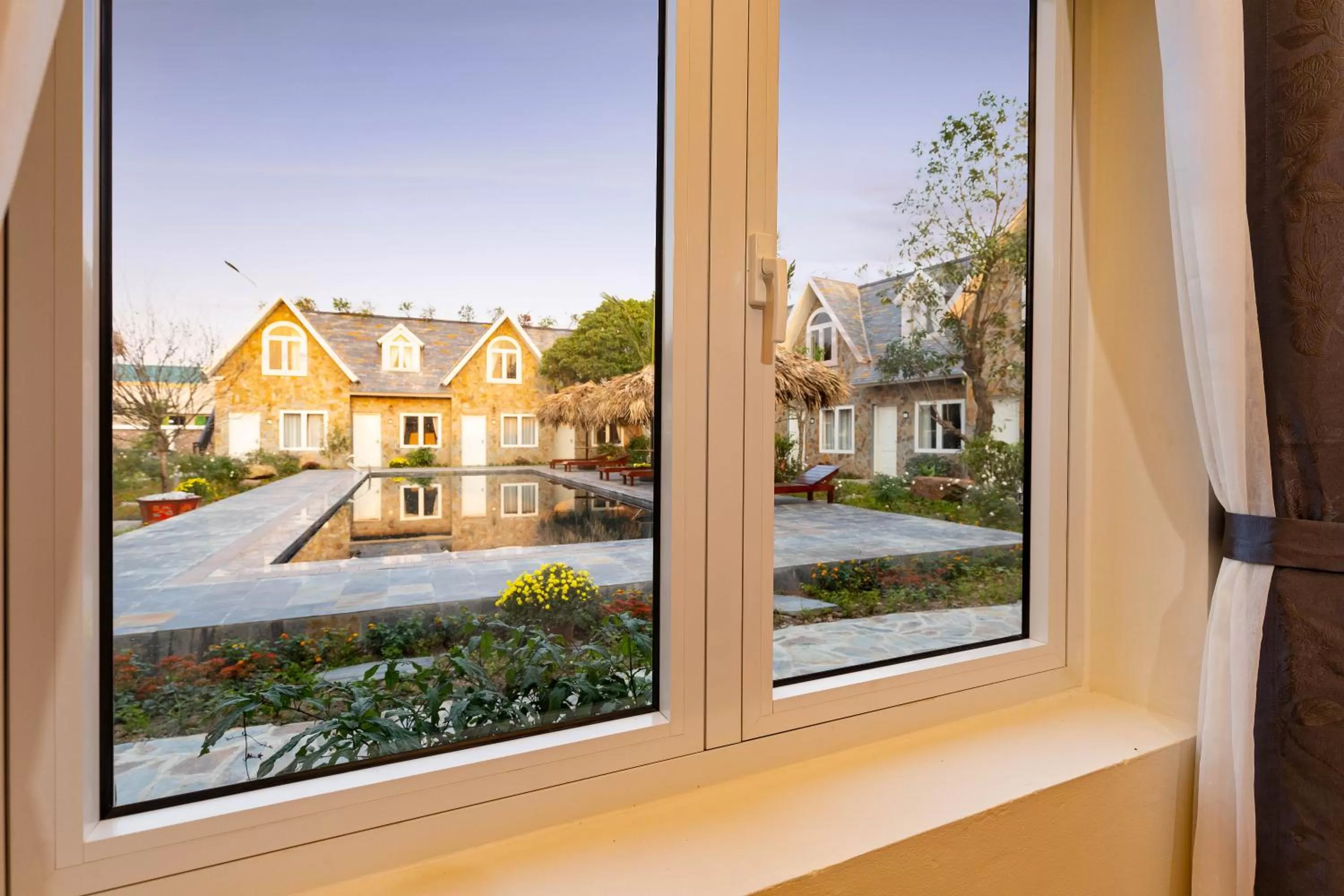 Garden view in SoNa Resort