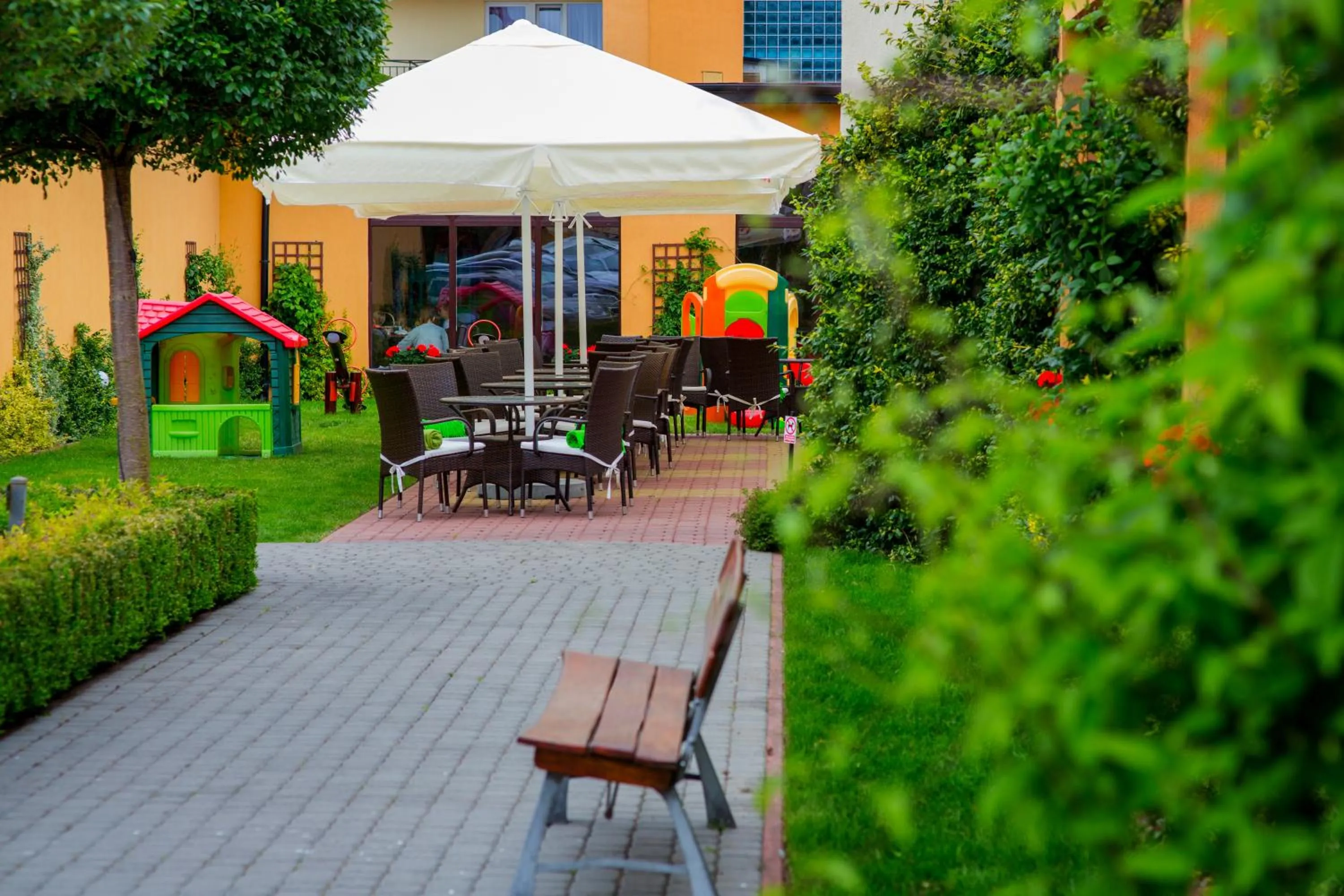 Garden in Hotel Lidia Spa & Wellness