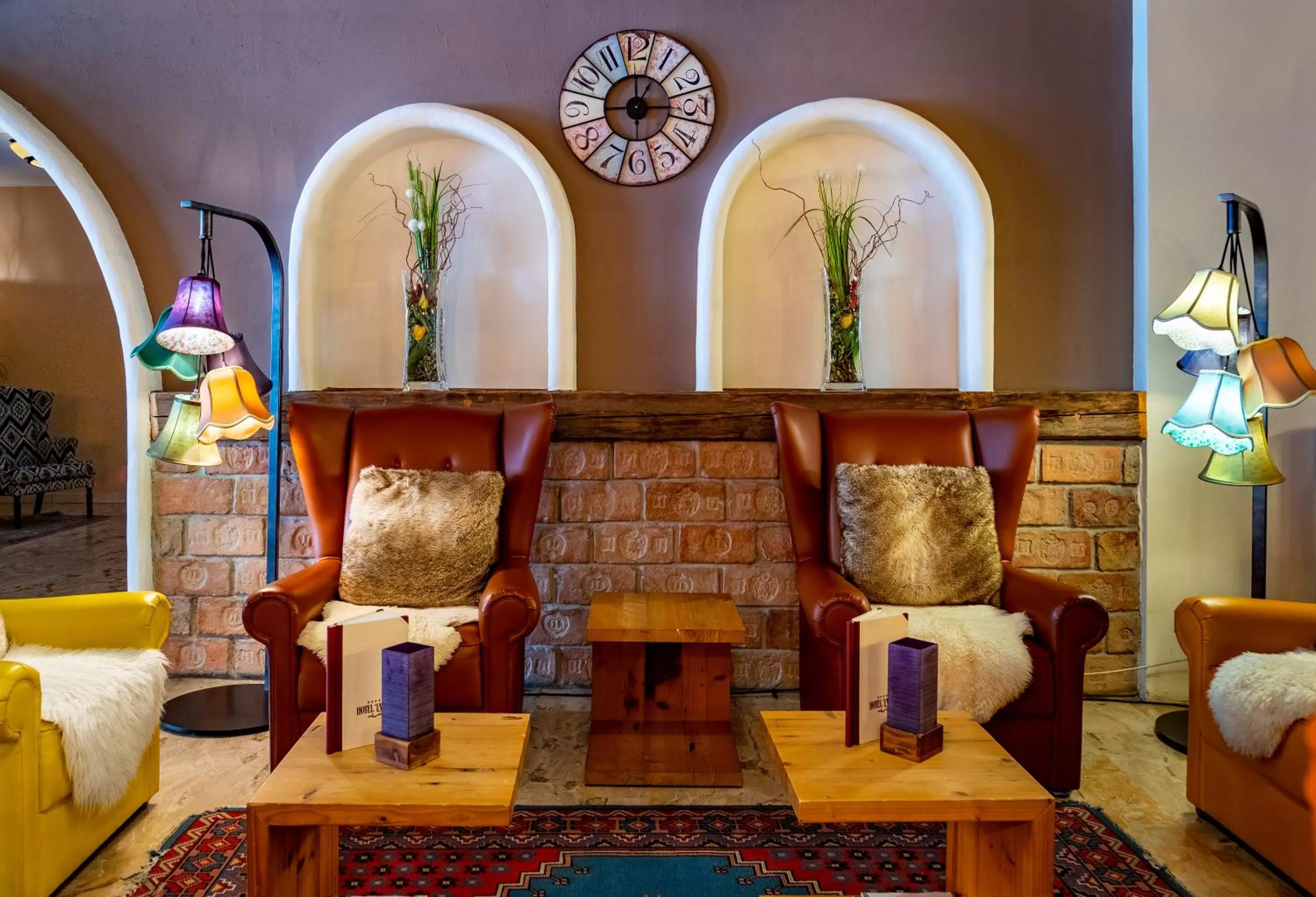 Lobby or reception in Hotel Latini