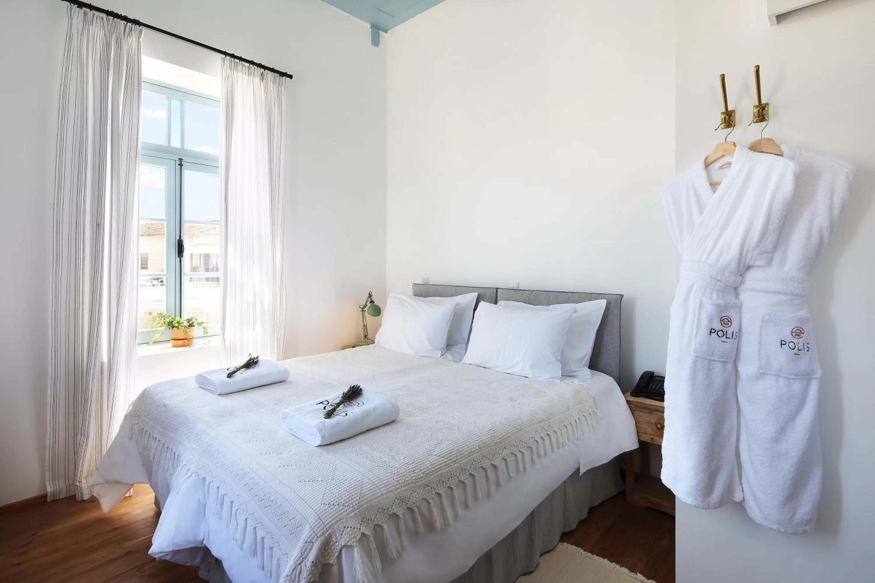 Bedroom, Bed in Polis 1907 by Louis Hotels