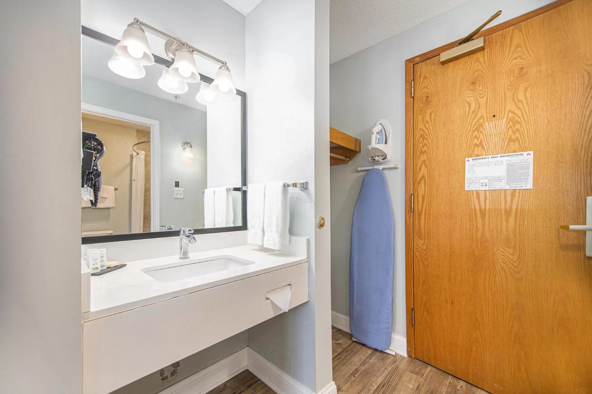 Bathroom in Baymont by Wyndham Grand Haven