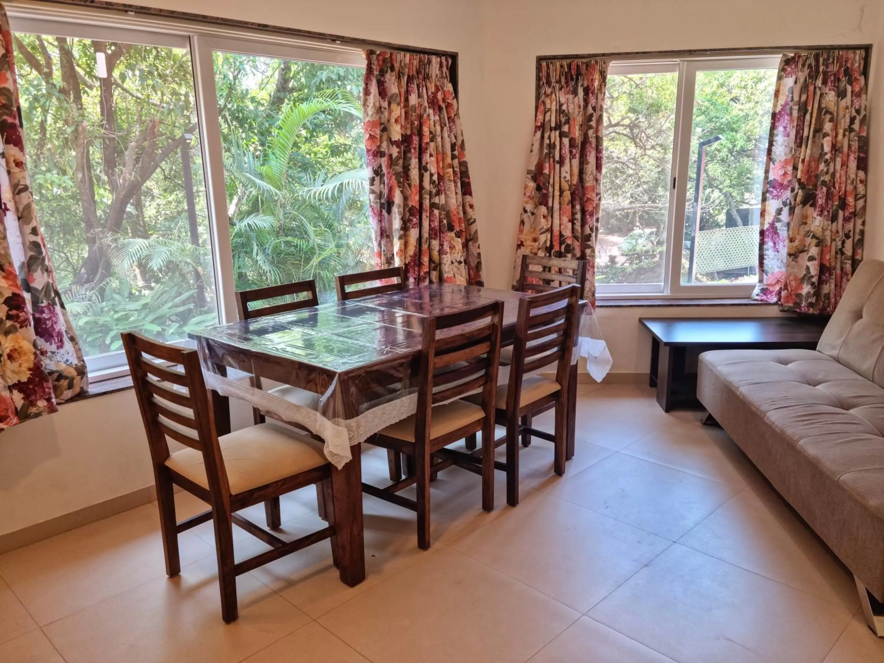 Living room in Bella Vista Mahabaleshwar