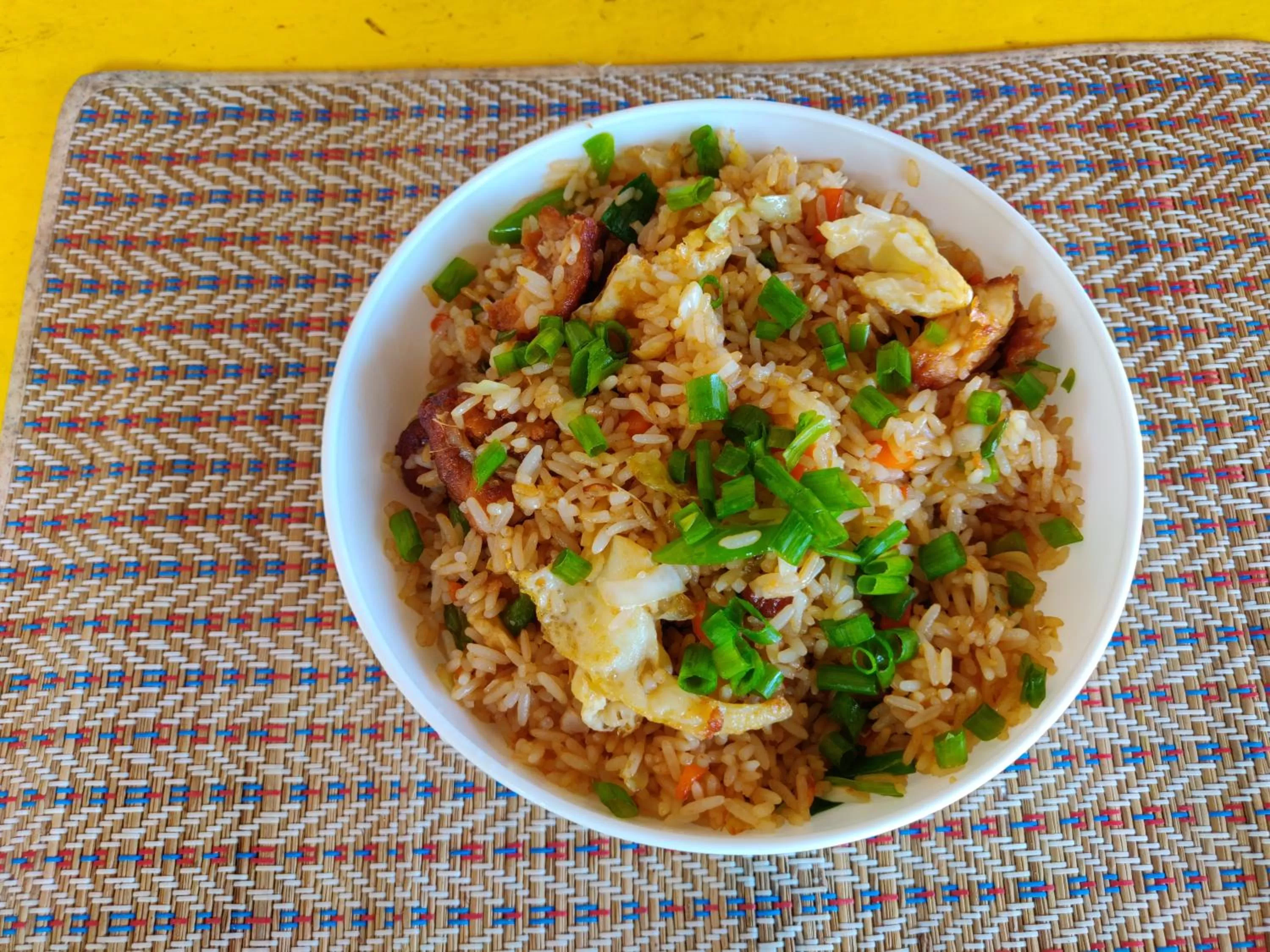 Food in Perch by the sea