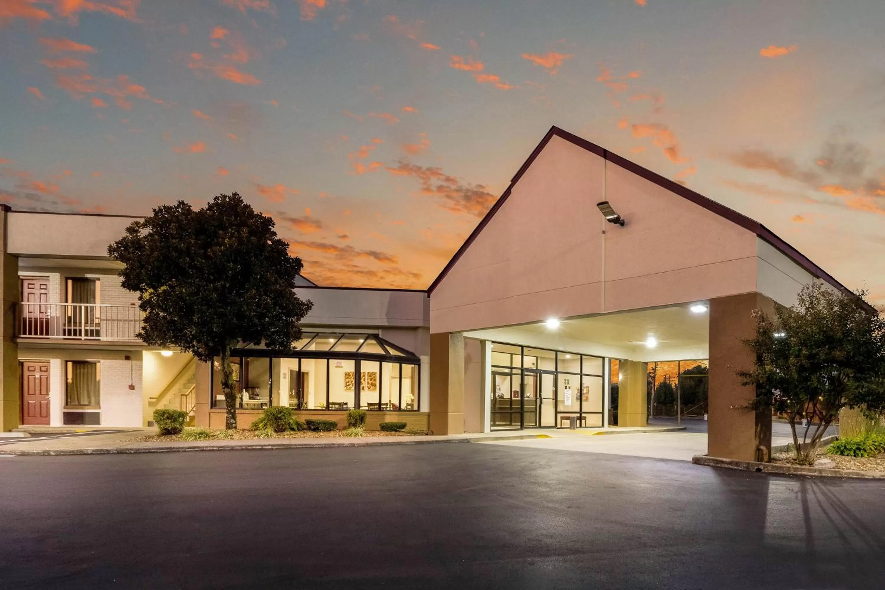 Property building in Red Roof Inn Clarksville