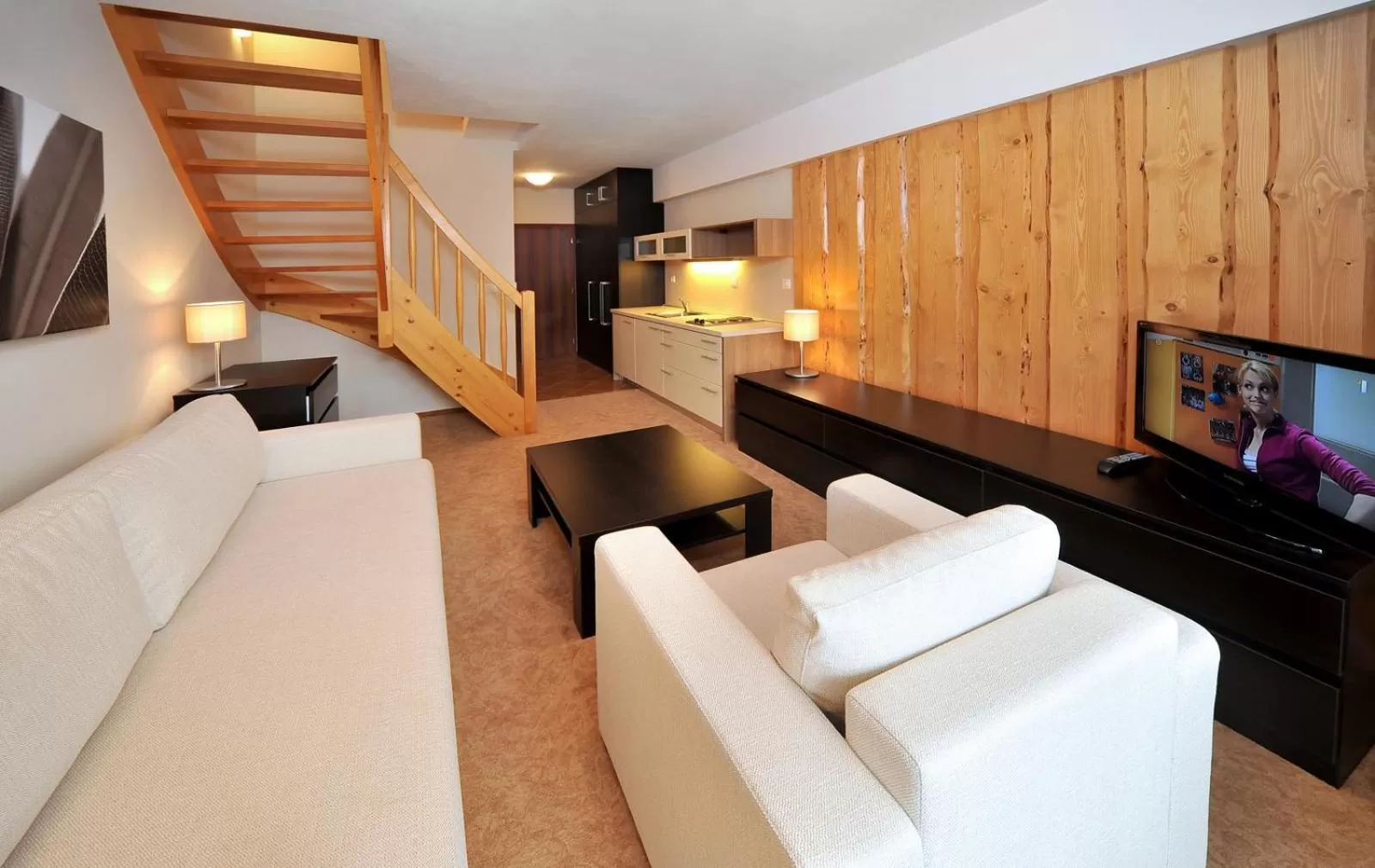 Living room, Seating Area in Via Jasna Wellness Apartments