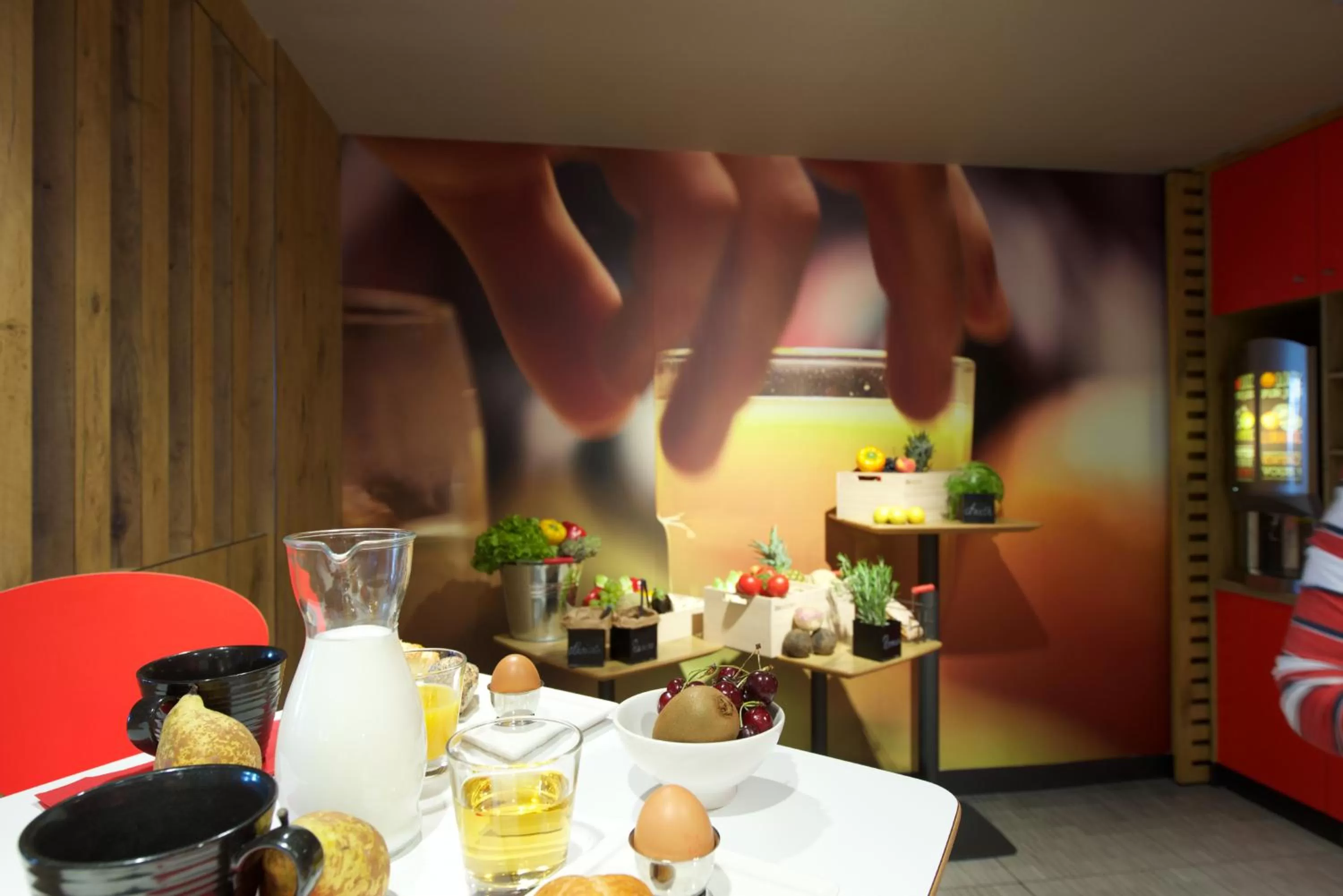 Breakfast in ibis Pau Lescar