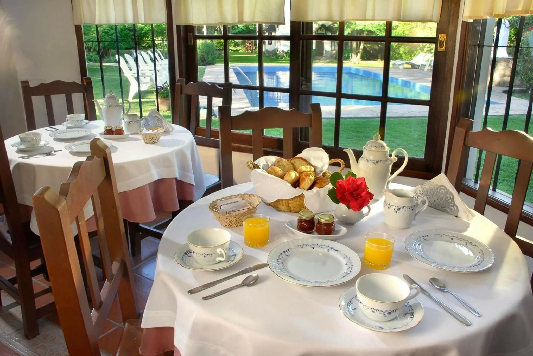 Breakfast in La Posada de Akasha