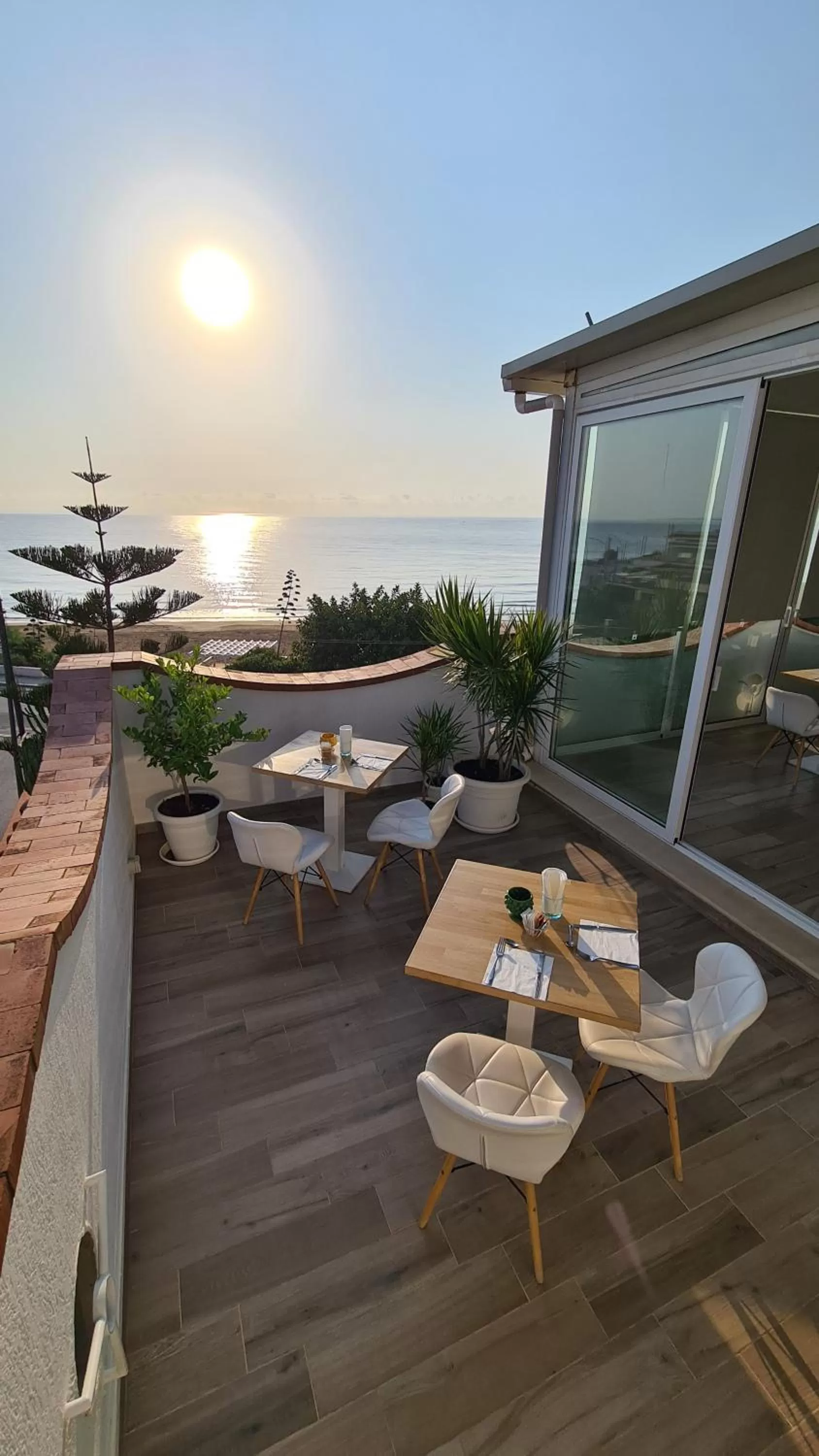 Patio in Pantanello Rooms Avola