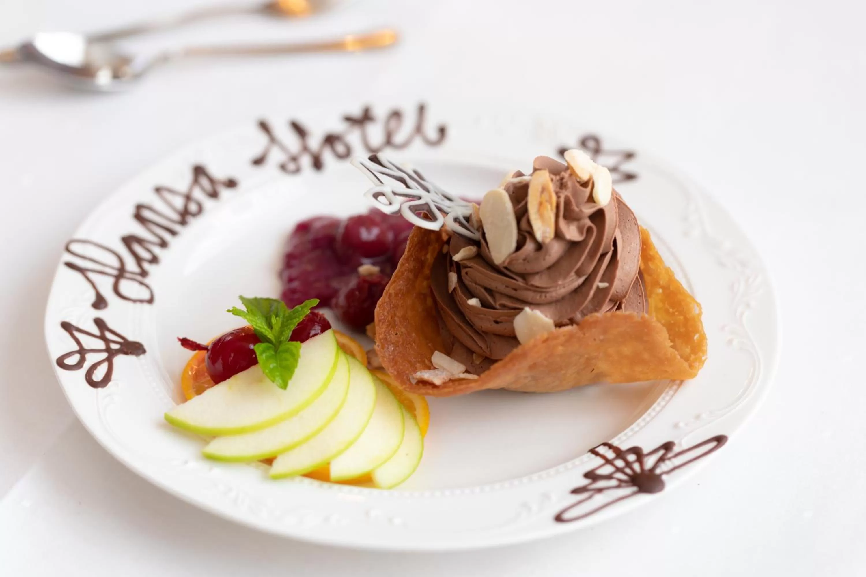 Food close-up in Hansa Hotel Swakopmund