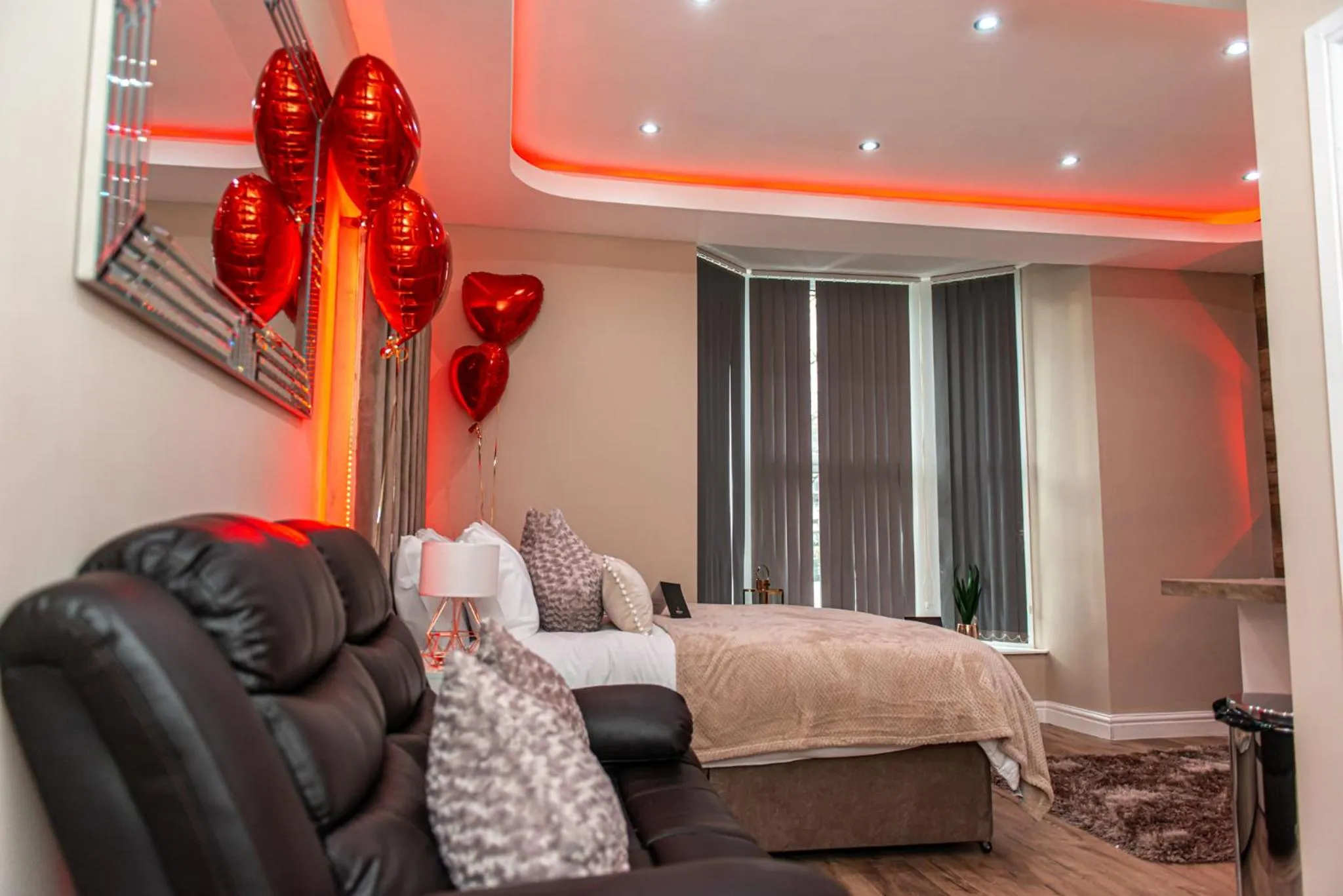 Bed in Meridian Serviced Apartments